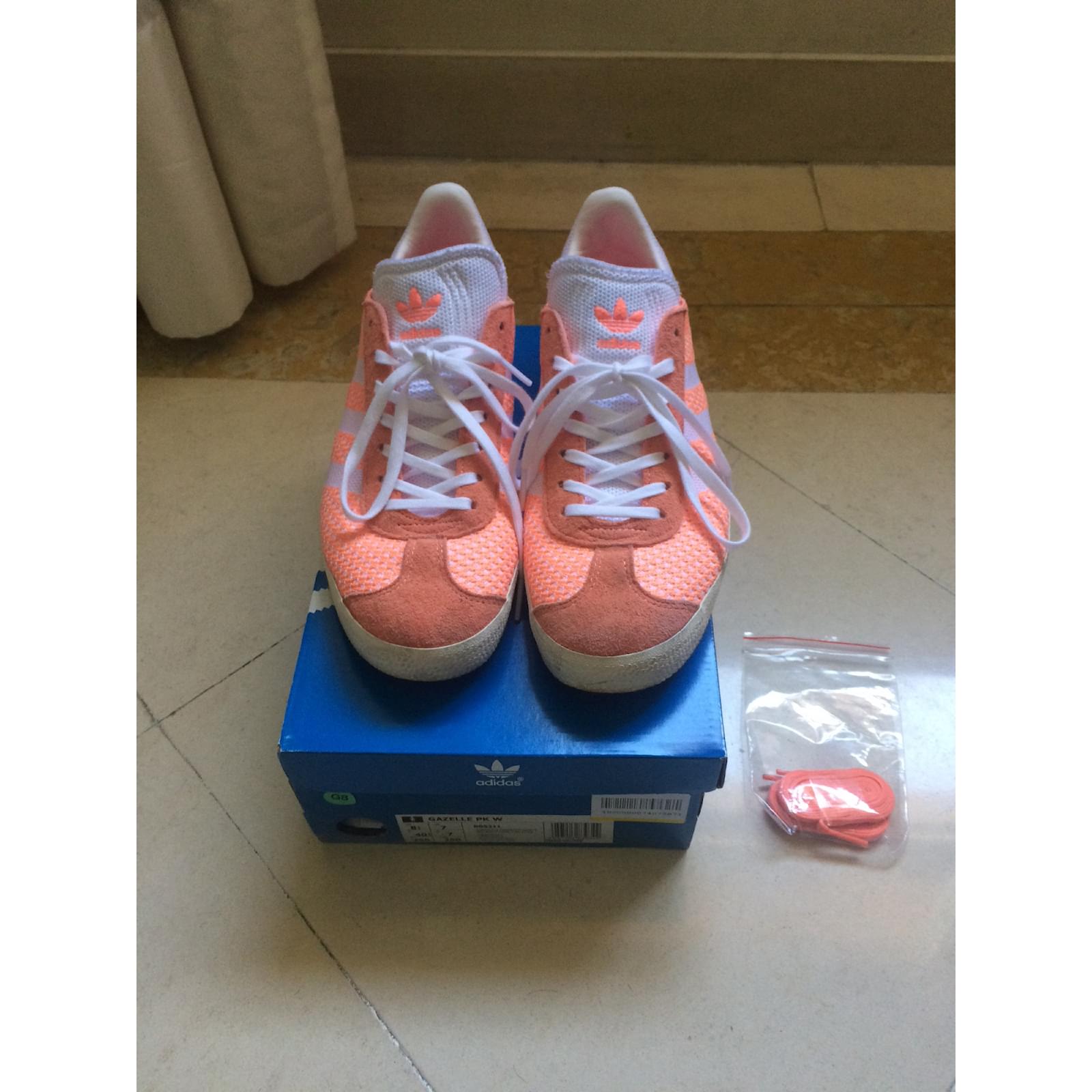 adidas gazelle peach