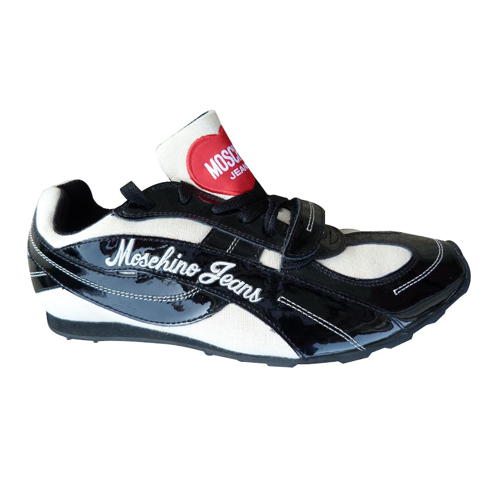 basket chaussette moschino femme