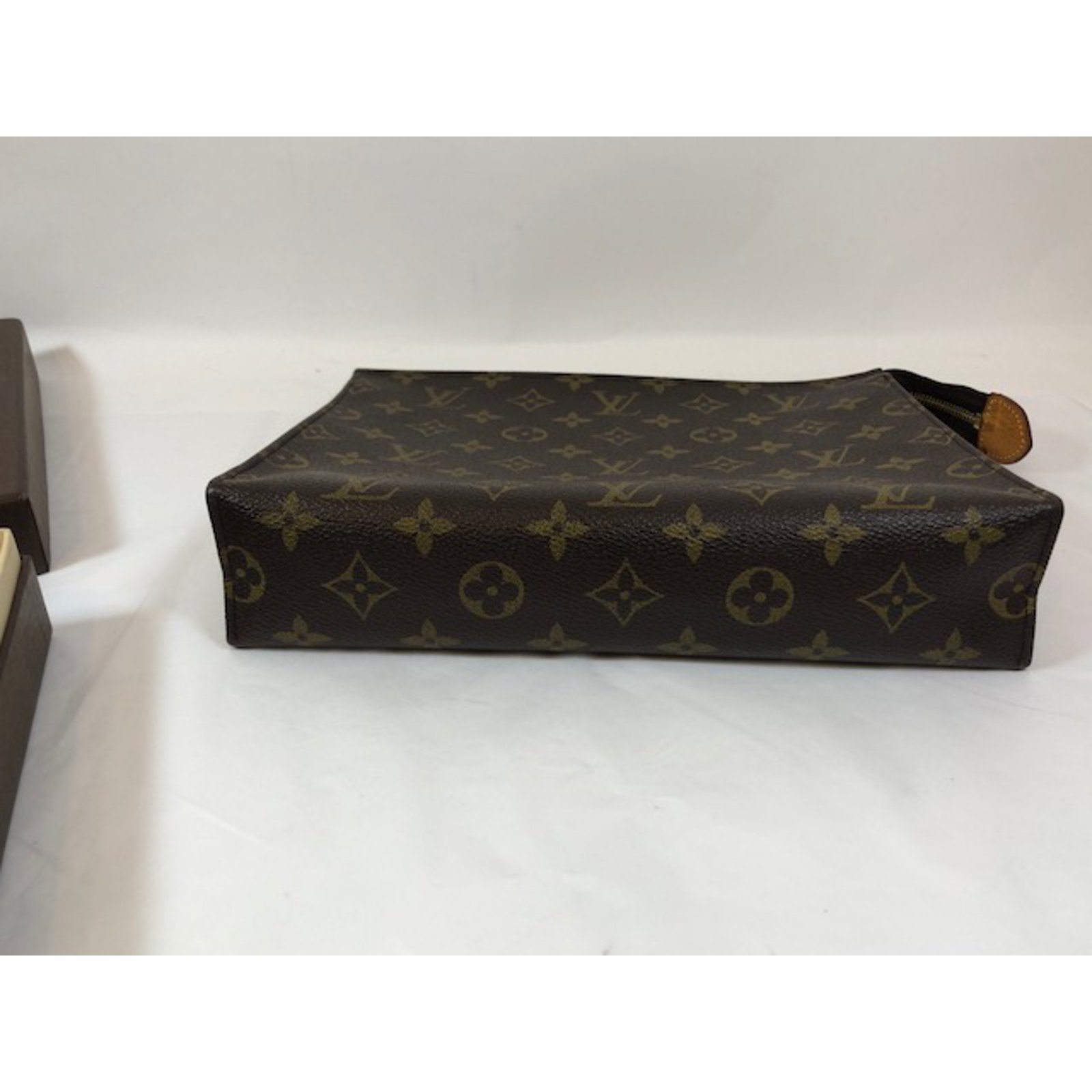 Louis Vuitton De Jumanage Clutch Brown Leather for sale online