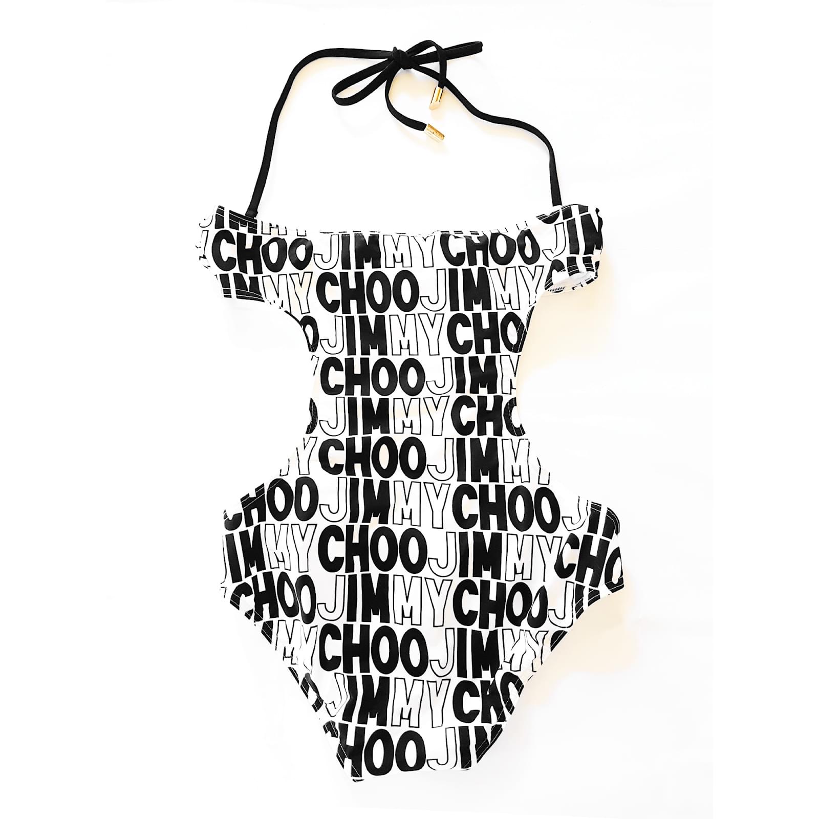 Jimmy Choo Swimwear White Polyamide ref.69856 Joli Closet