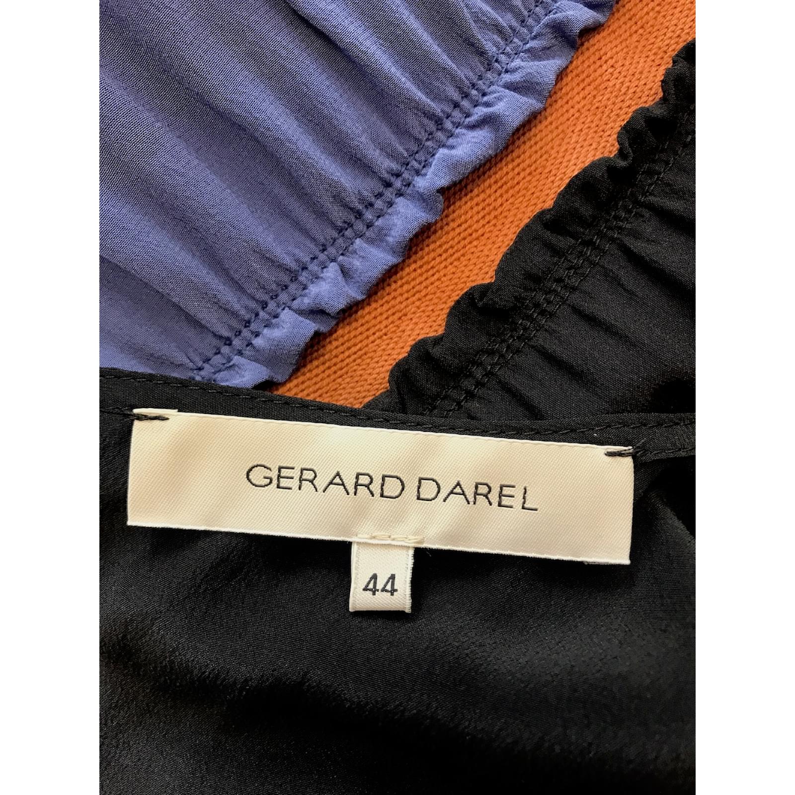 Haut marron neuf taille 38 marque Gérard Darel avec soie étiqueté à 110