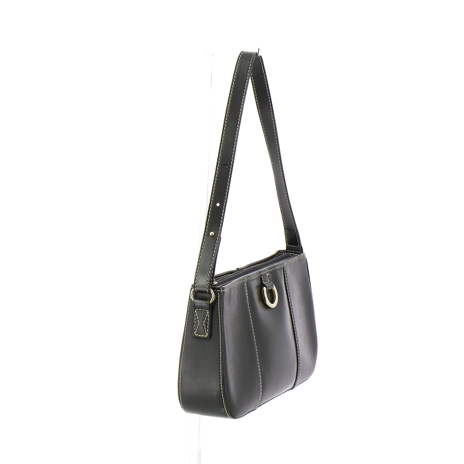 Lancel Handbag Black Leather ref.69992 - Joli Closet