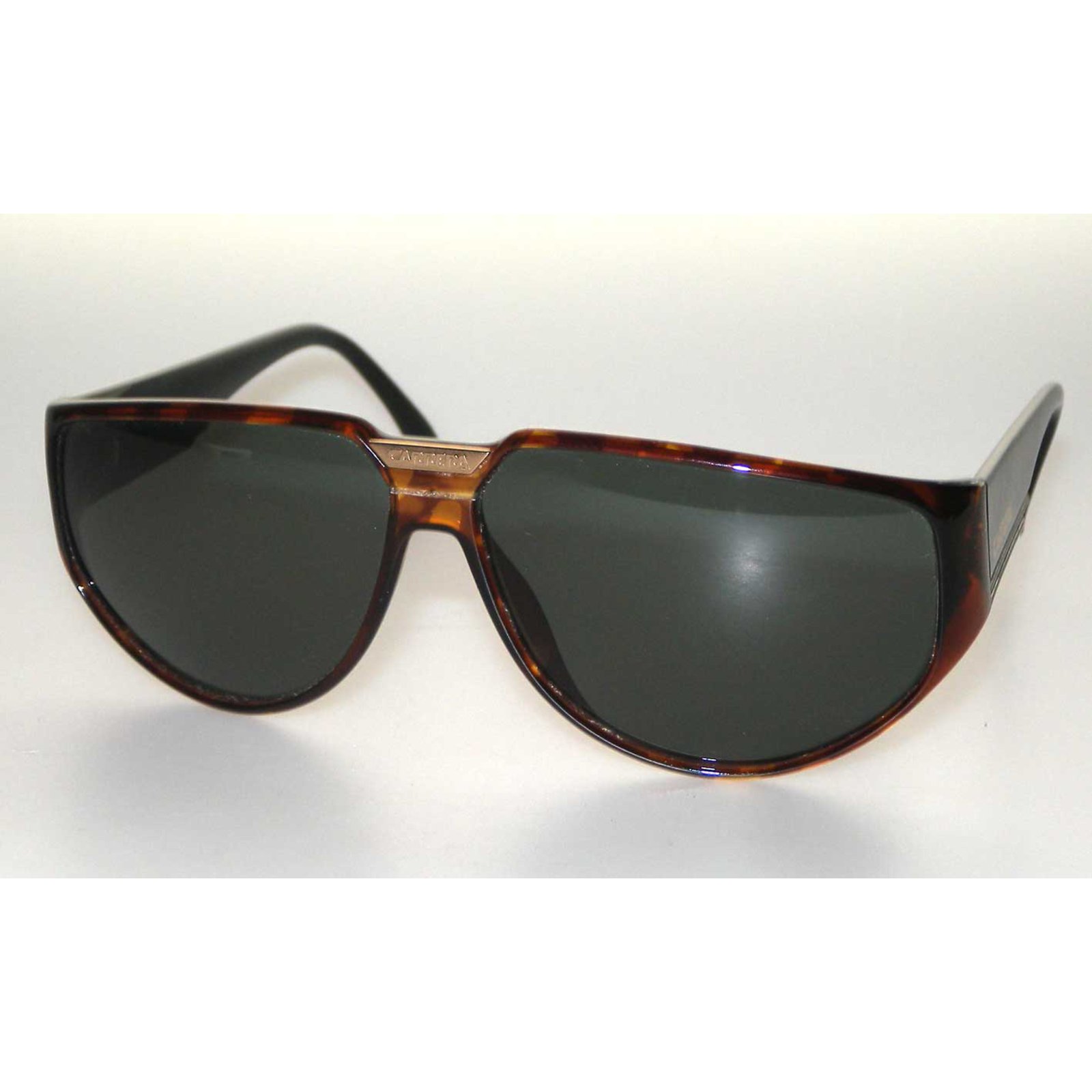 Carrera Sunglasses Brown Black Plastic ref.70220 - Joli Closet