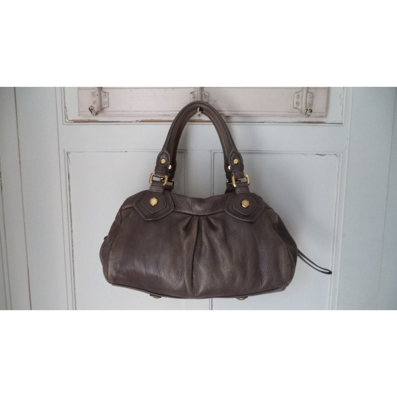 sac homme marc jacobs Toile Marron ref.140347 - Joli Closet