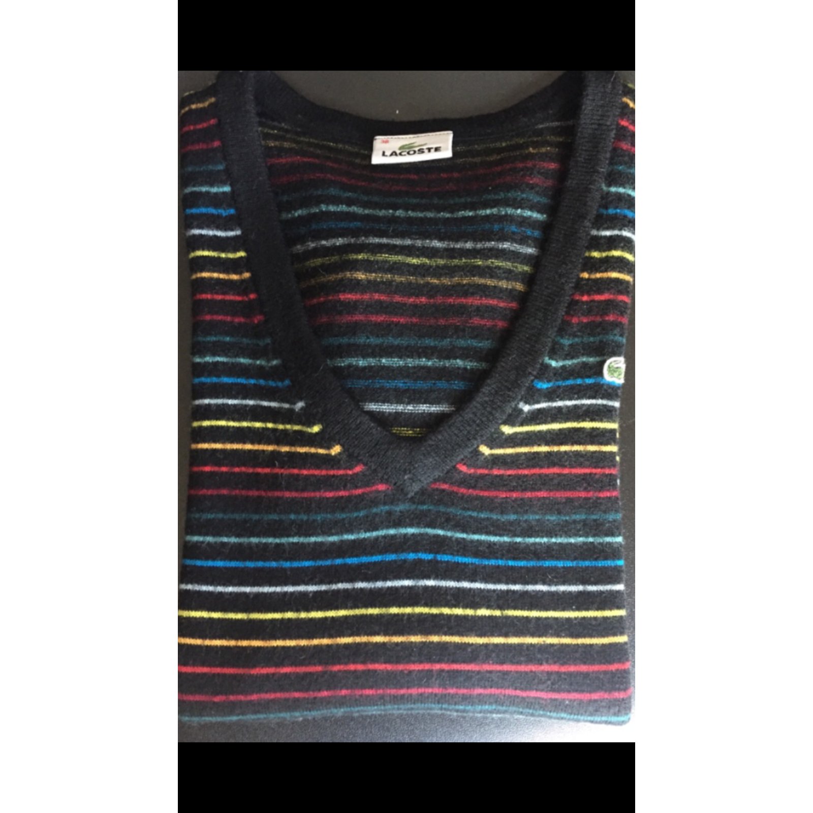 lacoste knitwear
