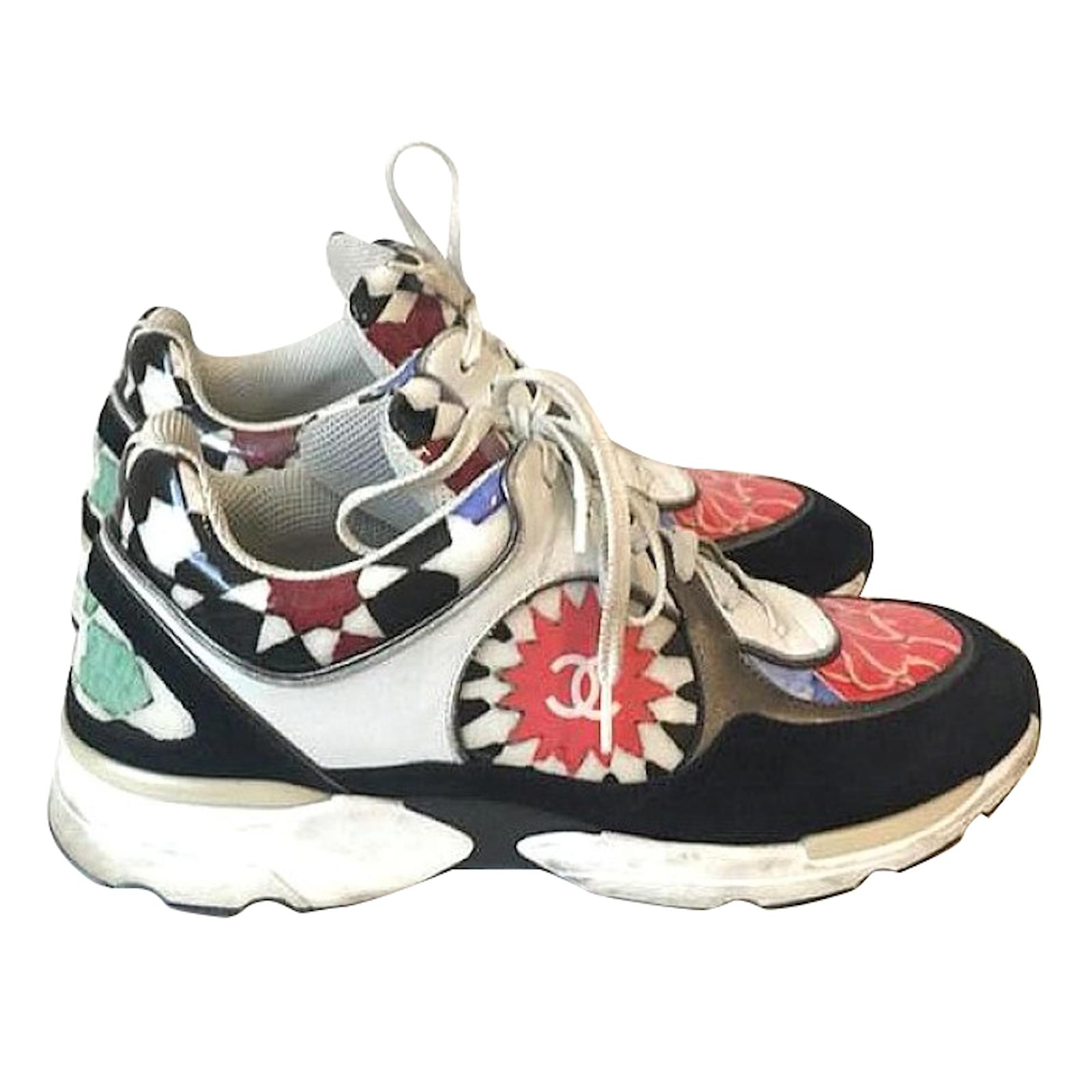 chanel basket sneakers