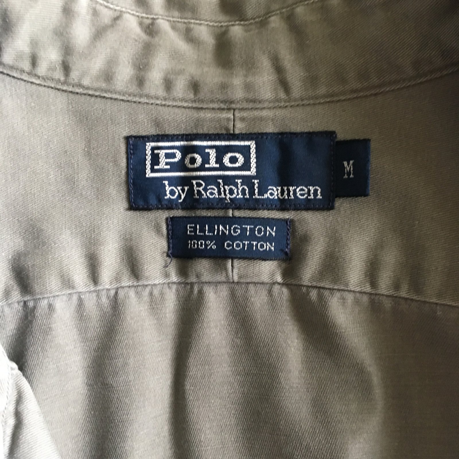 Polo Ralph Lauren Ellington Khaki Cotton Ref Joli Closet