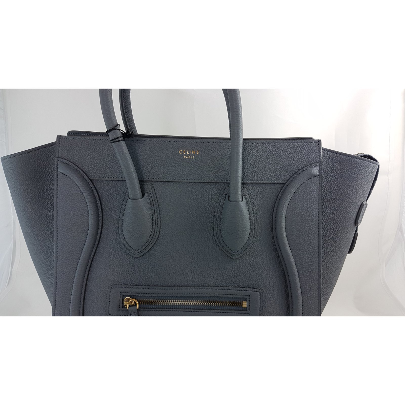 celine mini luggage kohl