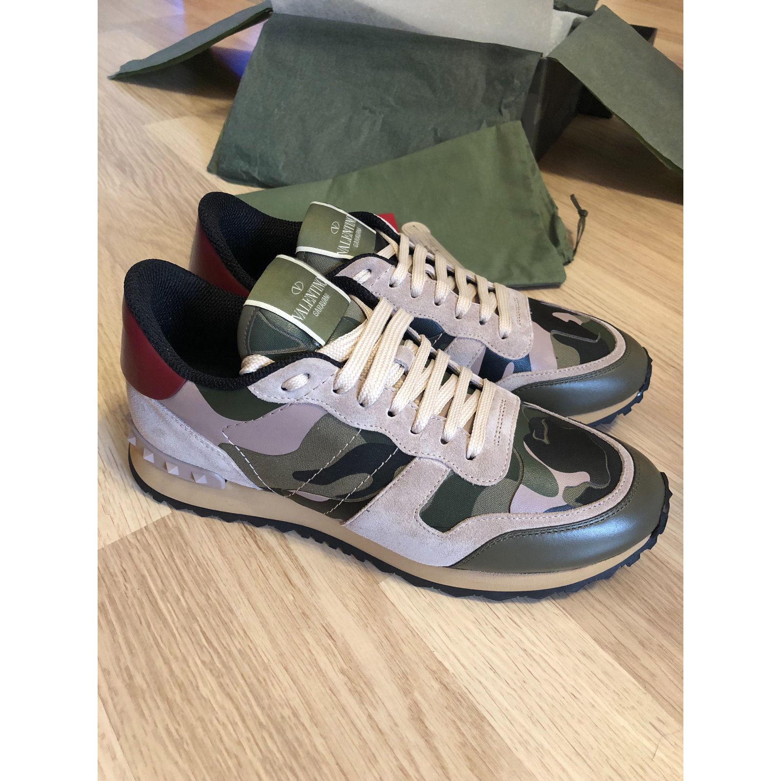 basket chaussette valentino