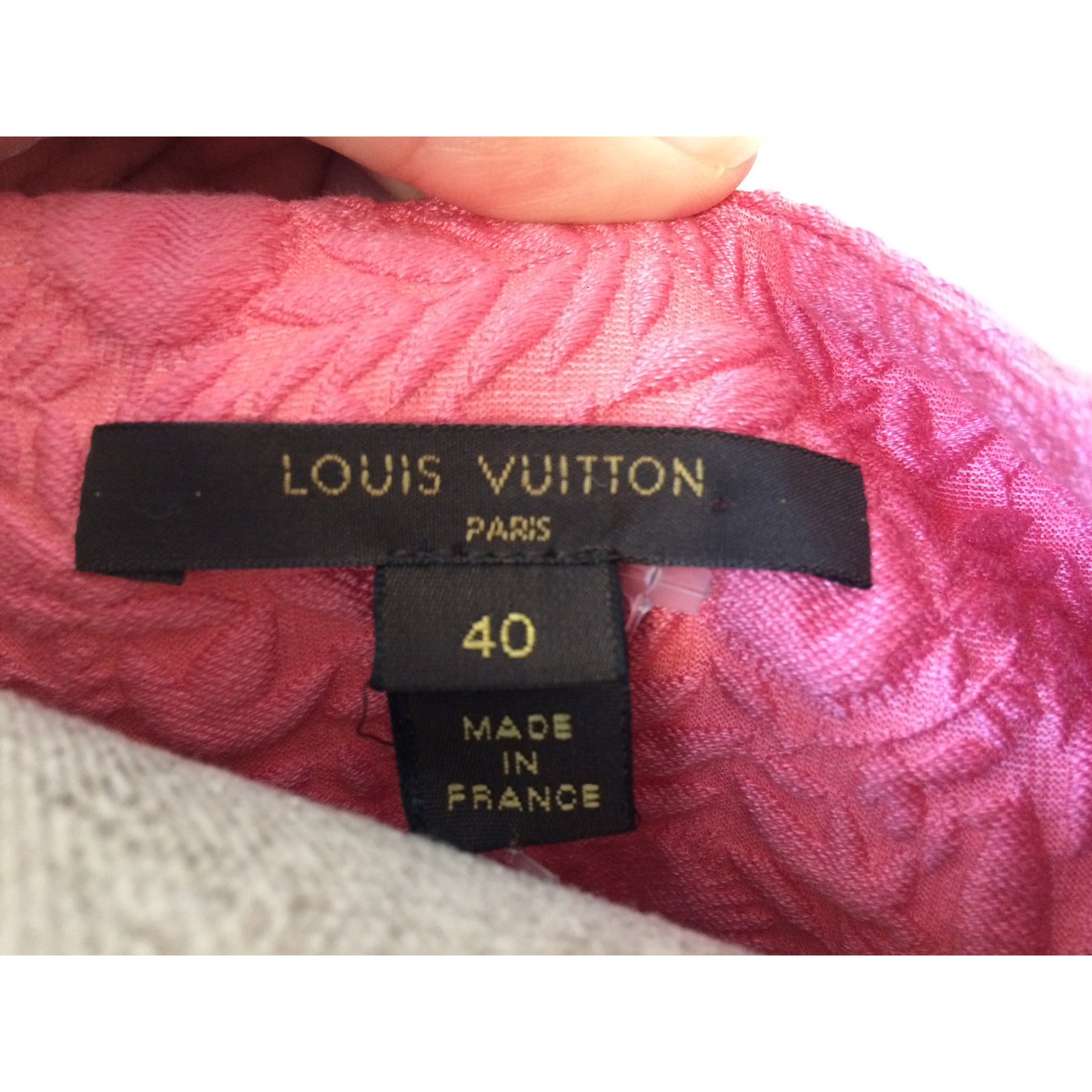Louis Vuitton Robes Coton Rose ref.71652 - Joli Closet