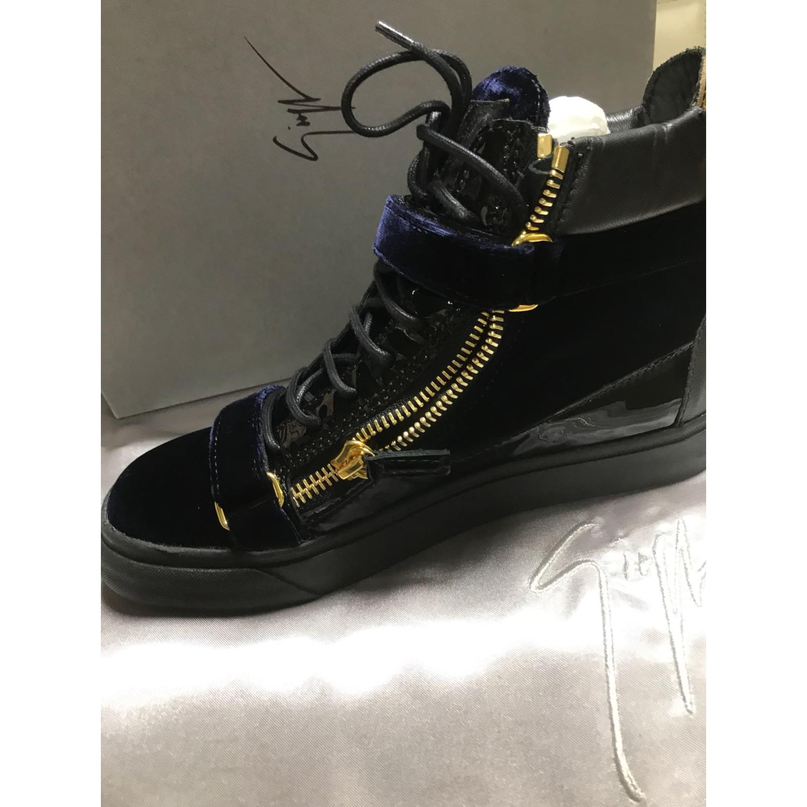 zanotti bleu marine