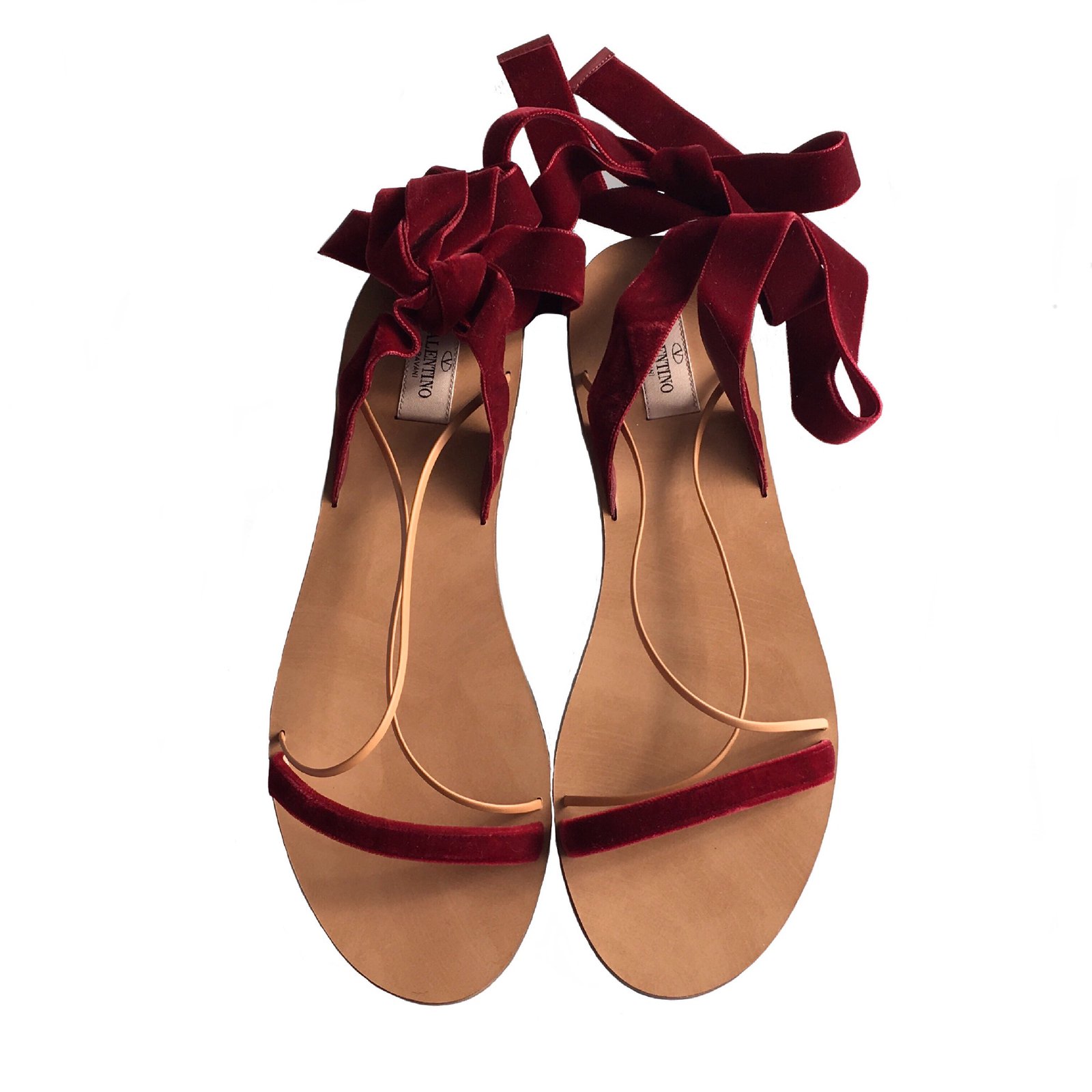 Valentino sandals Suede ref.72691 - Joli Closet