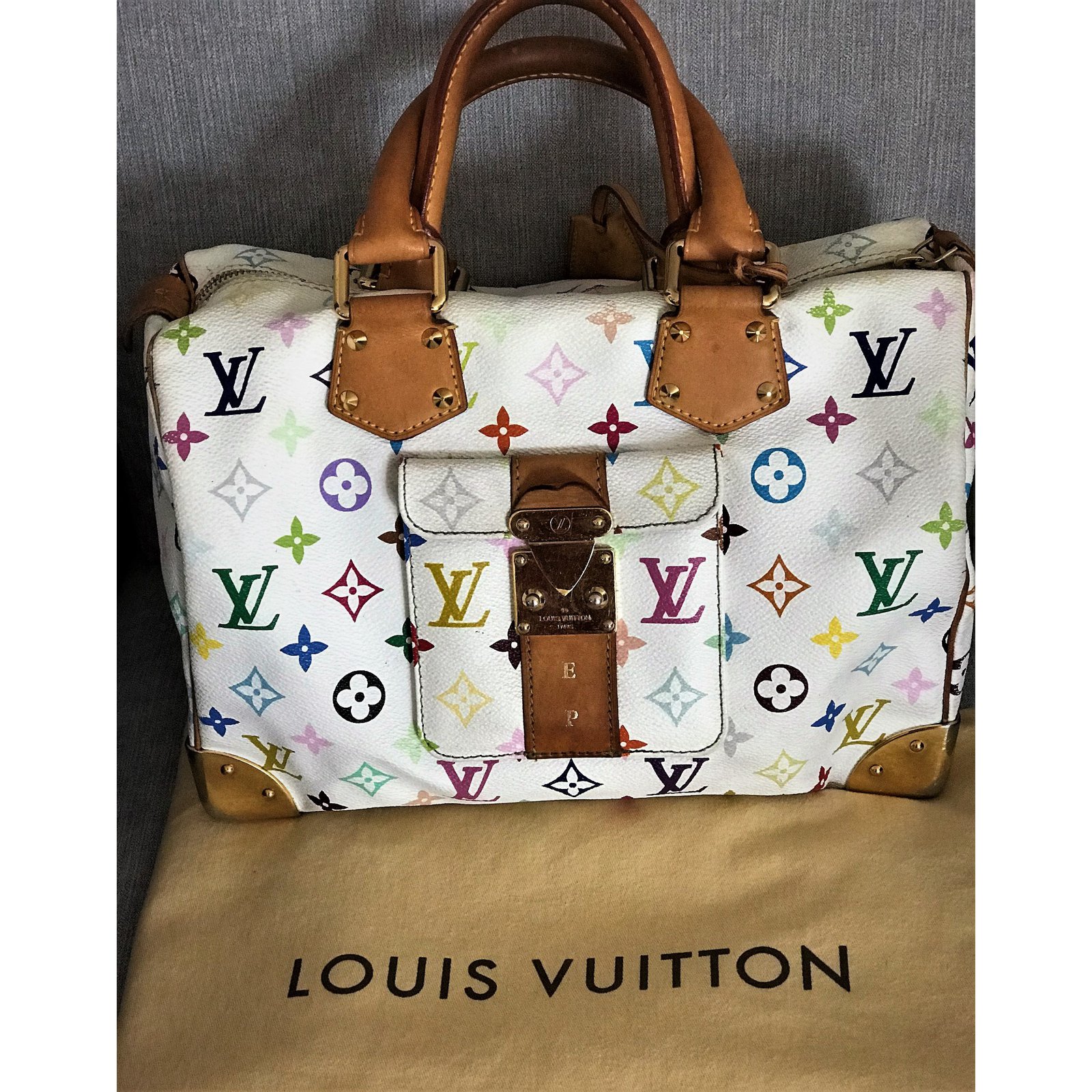 Speedy Louis Vuitton speddy 30 Multiple colors Leather ref.50437