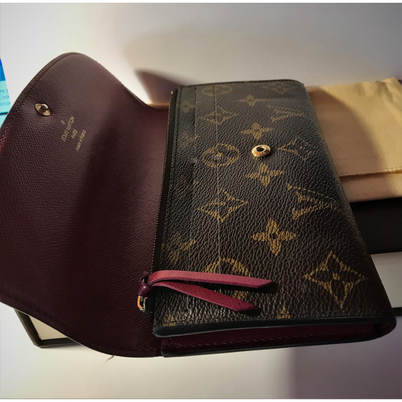 Louis Vuitton Emilie Wallet Limited Edition Brown Cloth ref.73706 - Joli  Closet