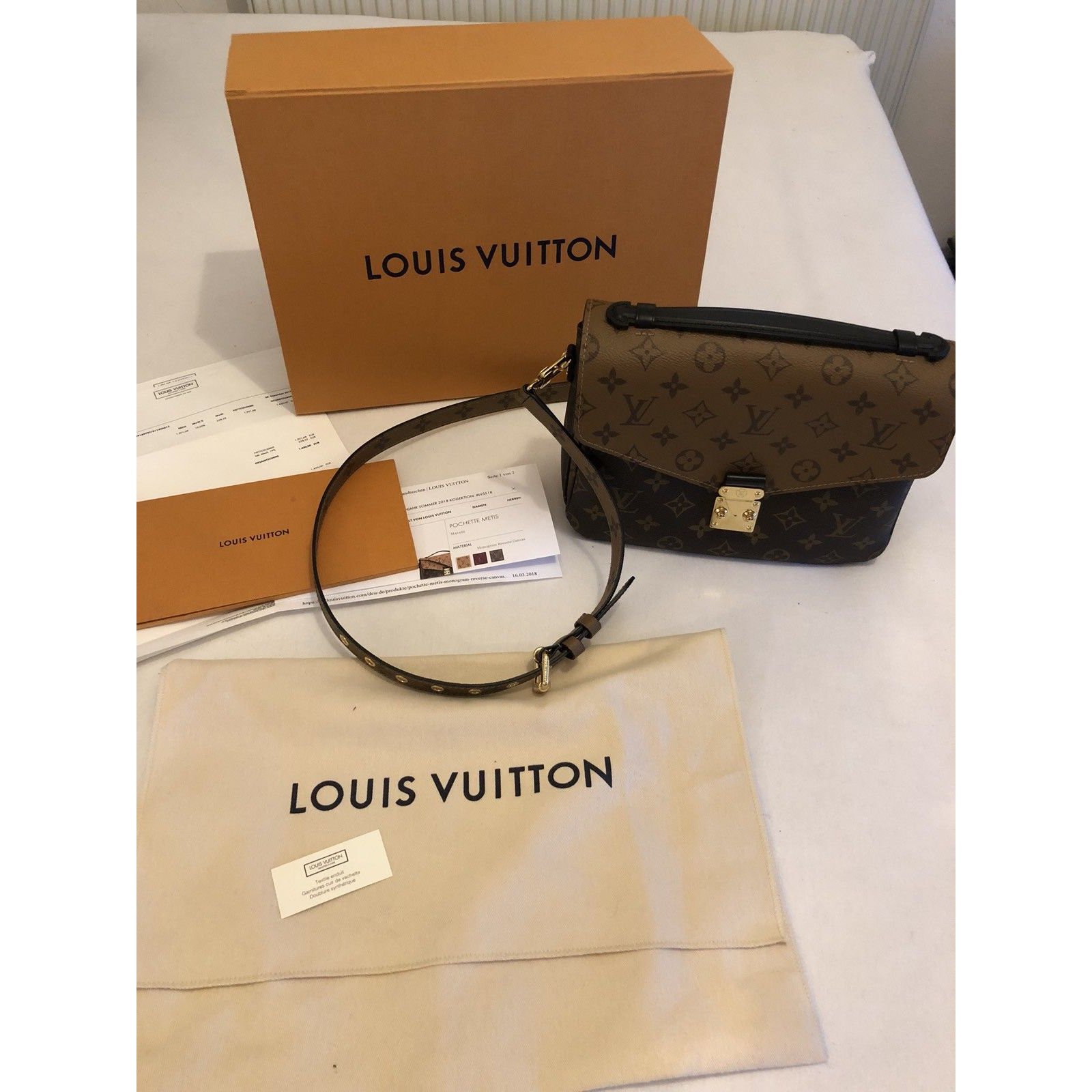 Louis Vuitton Metis Brown Leather ref.225192 - Joli Closet