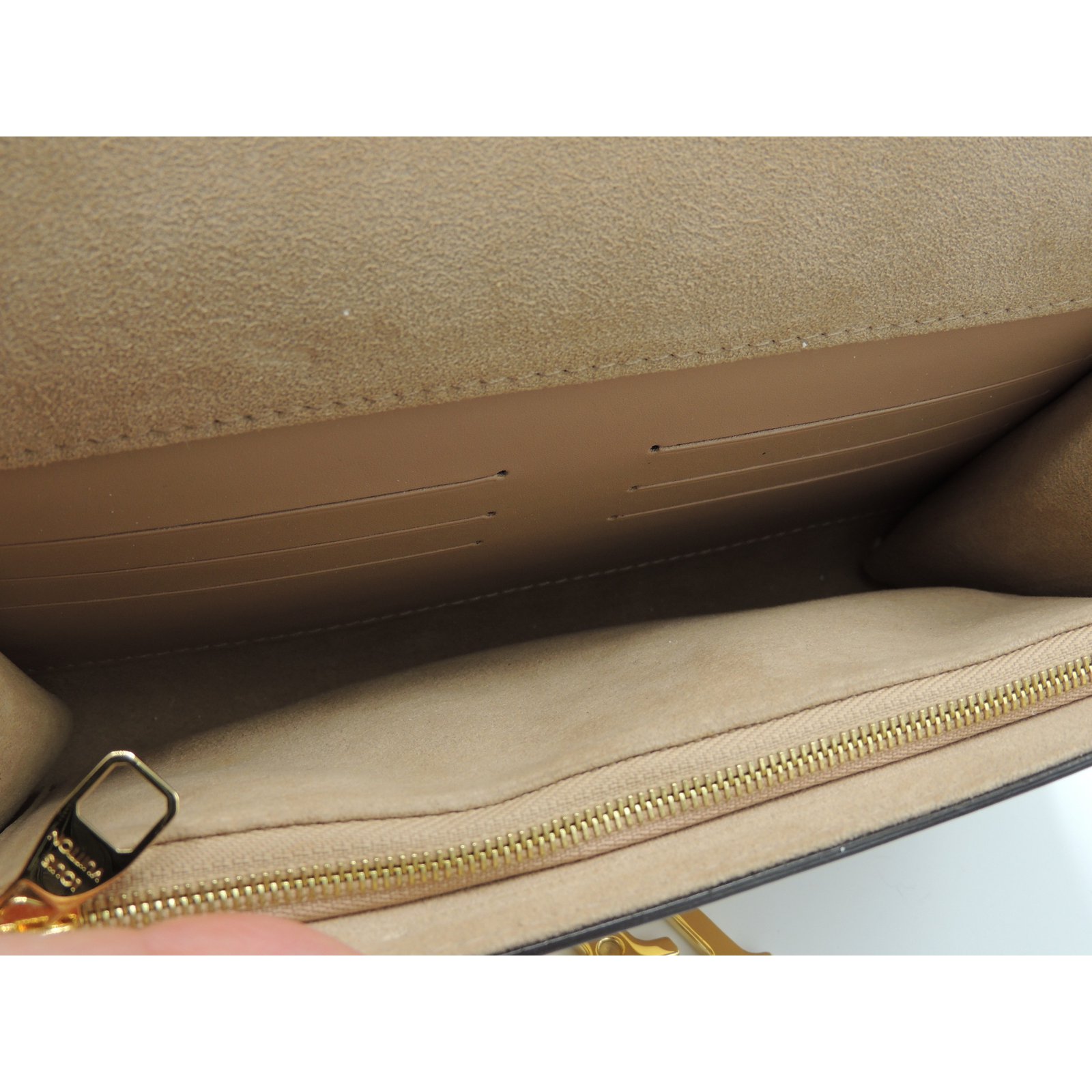 Louis Vuitton Wedge in Beige Leather White ref.490027 - Joli Closet