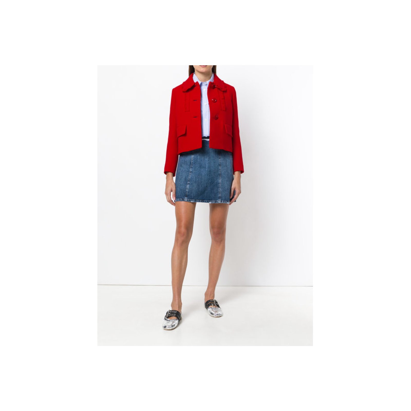 miu miu jacket red