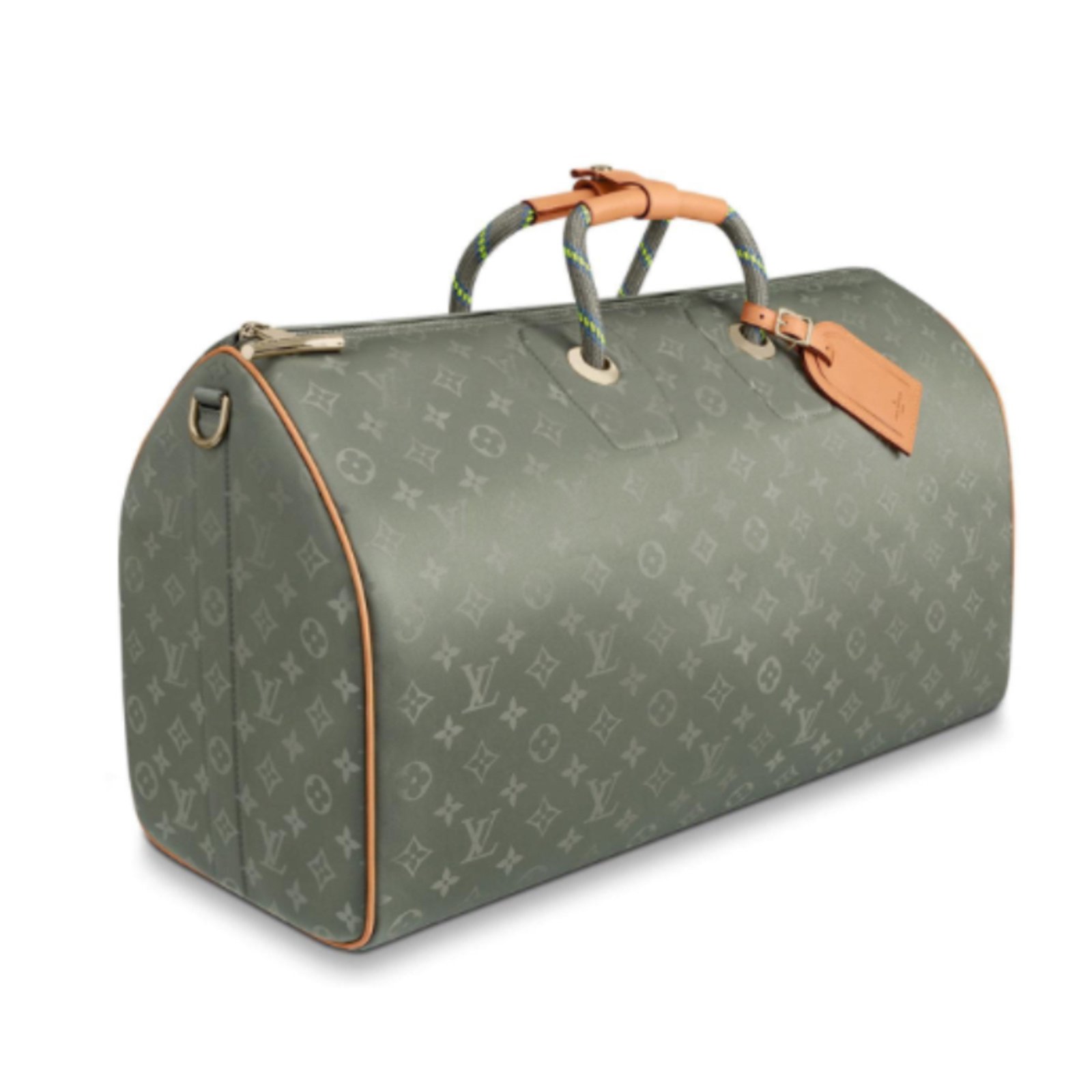 Louis Vuitton, Bags, Louis Vuitton Keepall Bandouliere Monogram Titanium