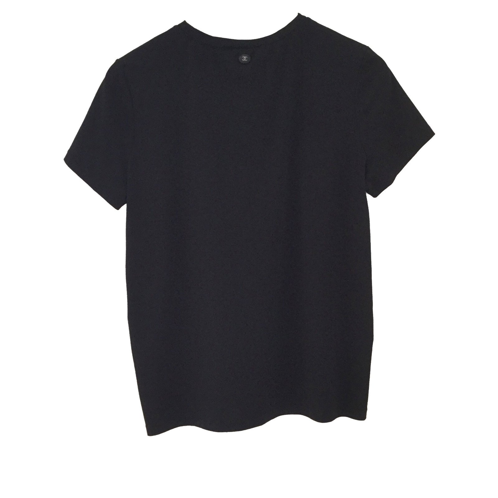 Chanel Tops Black Cotton ref.74969 - Joli Closet