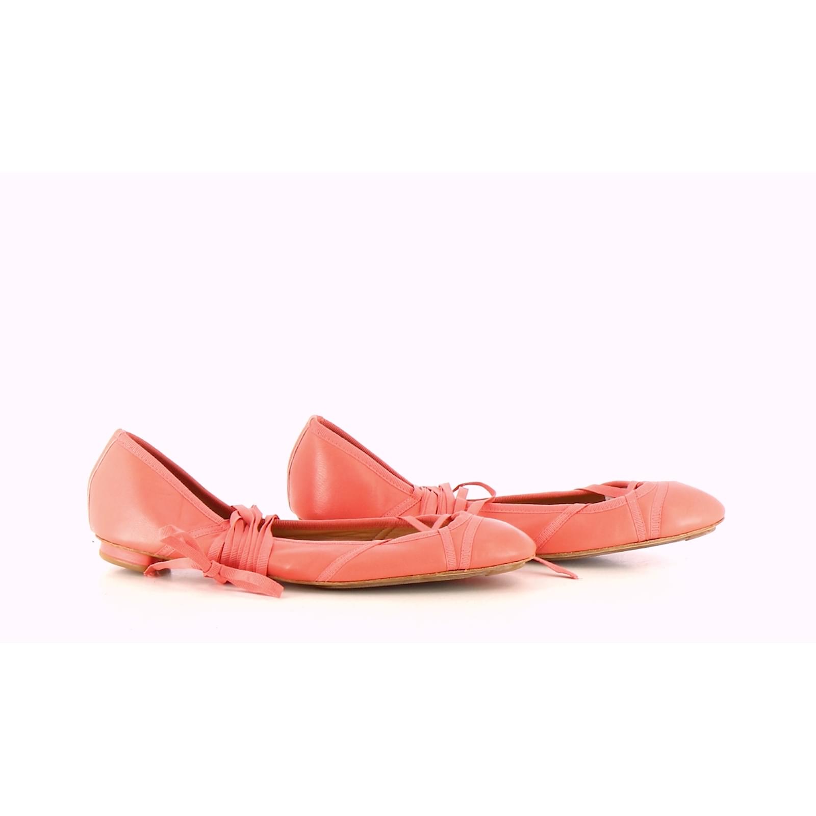 Repetto Ballet flats Pink Leather ref.75270 Joli Closet