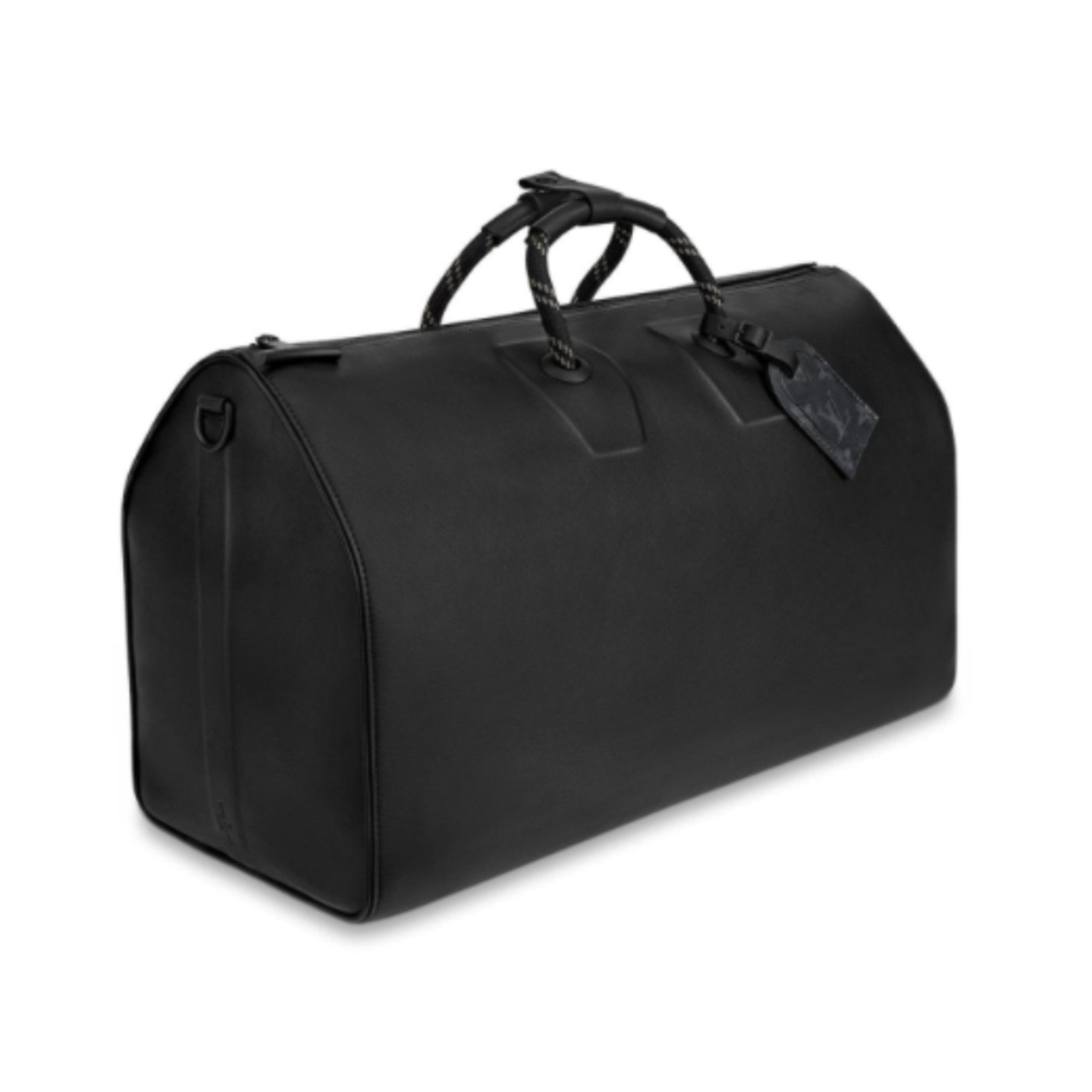 Louis Vuitton Keepall 50 Black Leather ref.928905 - Joli Closet