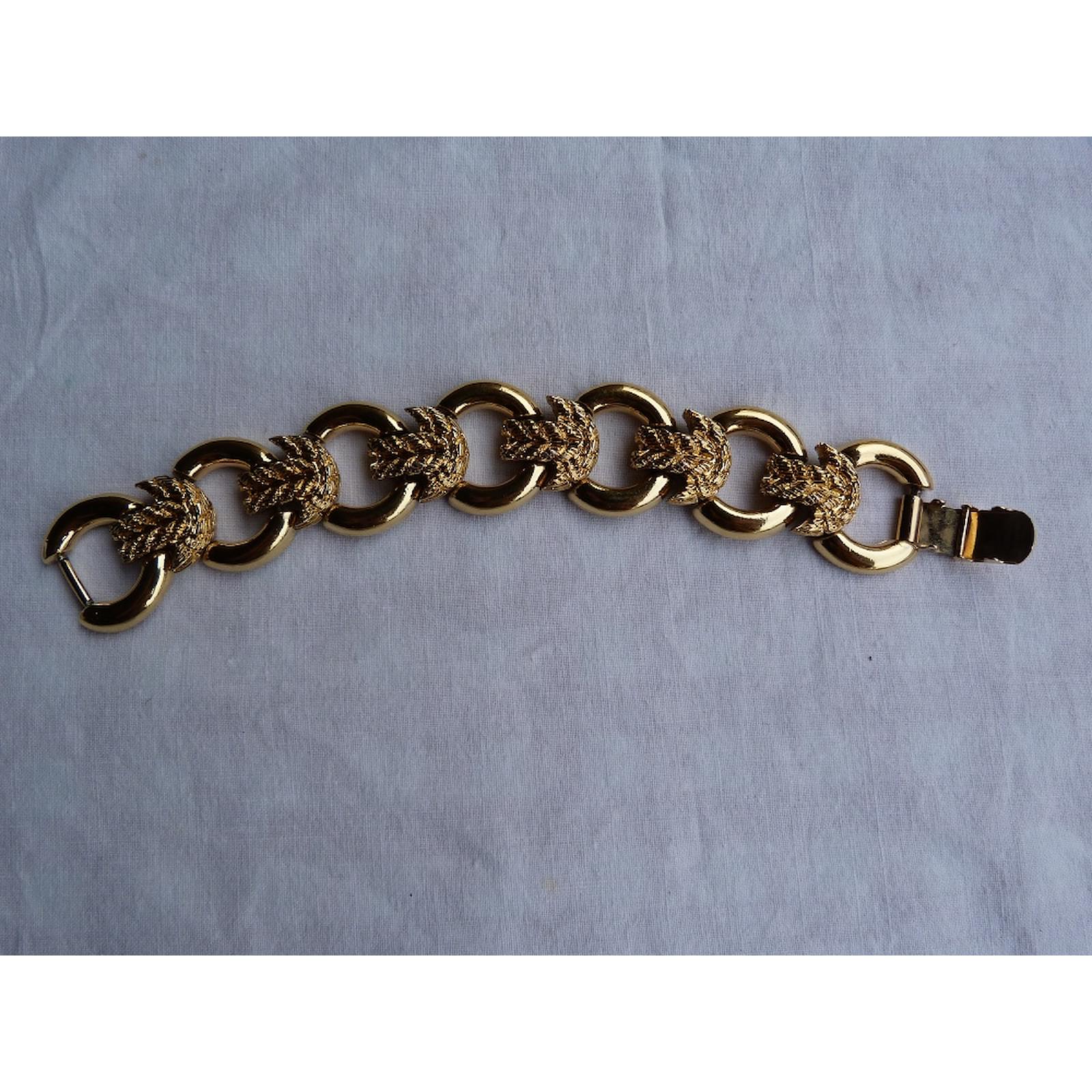 Bracelet Guy Laroche En Métal Doré - Occasion - Style Bracelet - Doré