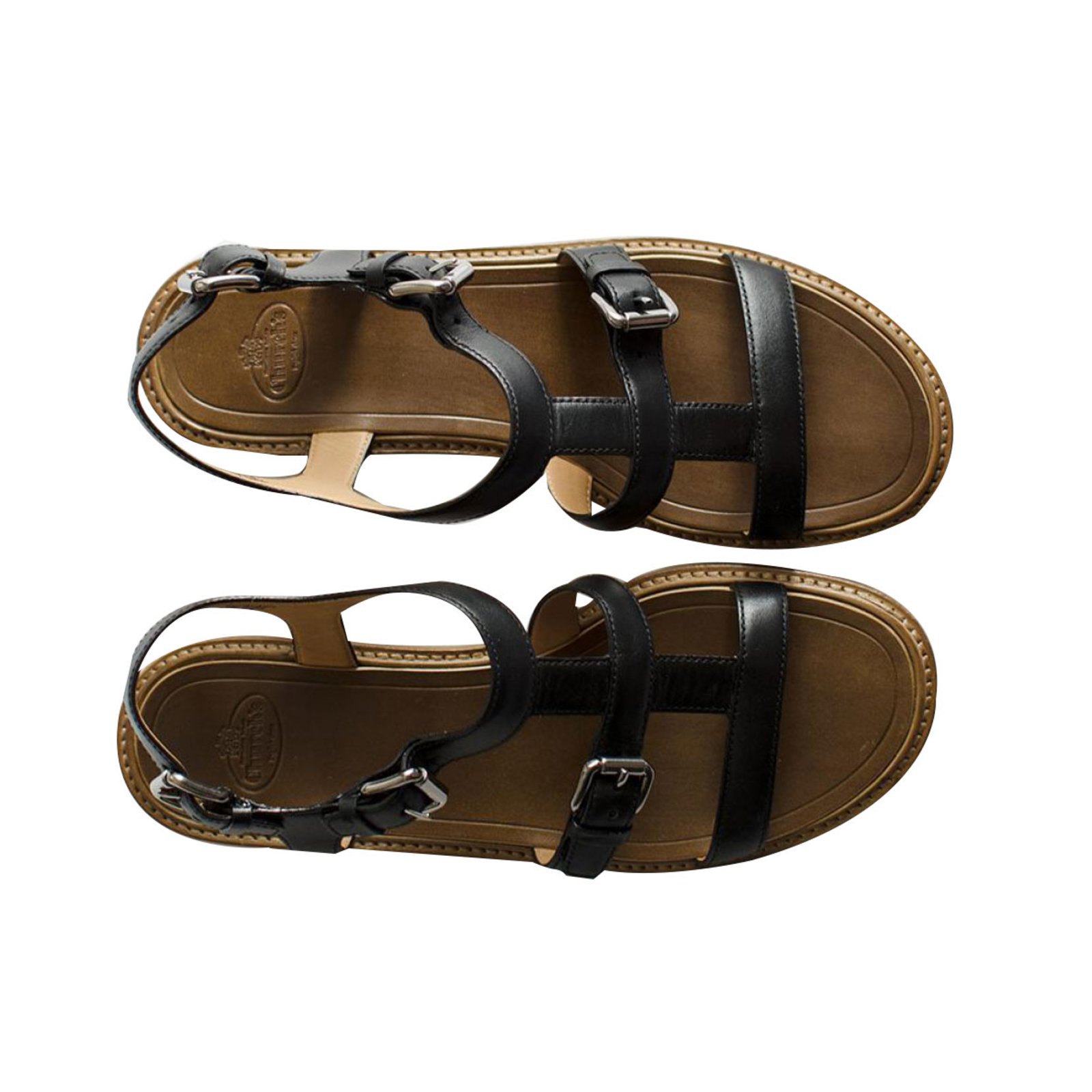 church-s-sandals-black-leather-ref-76099-joli-closet