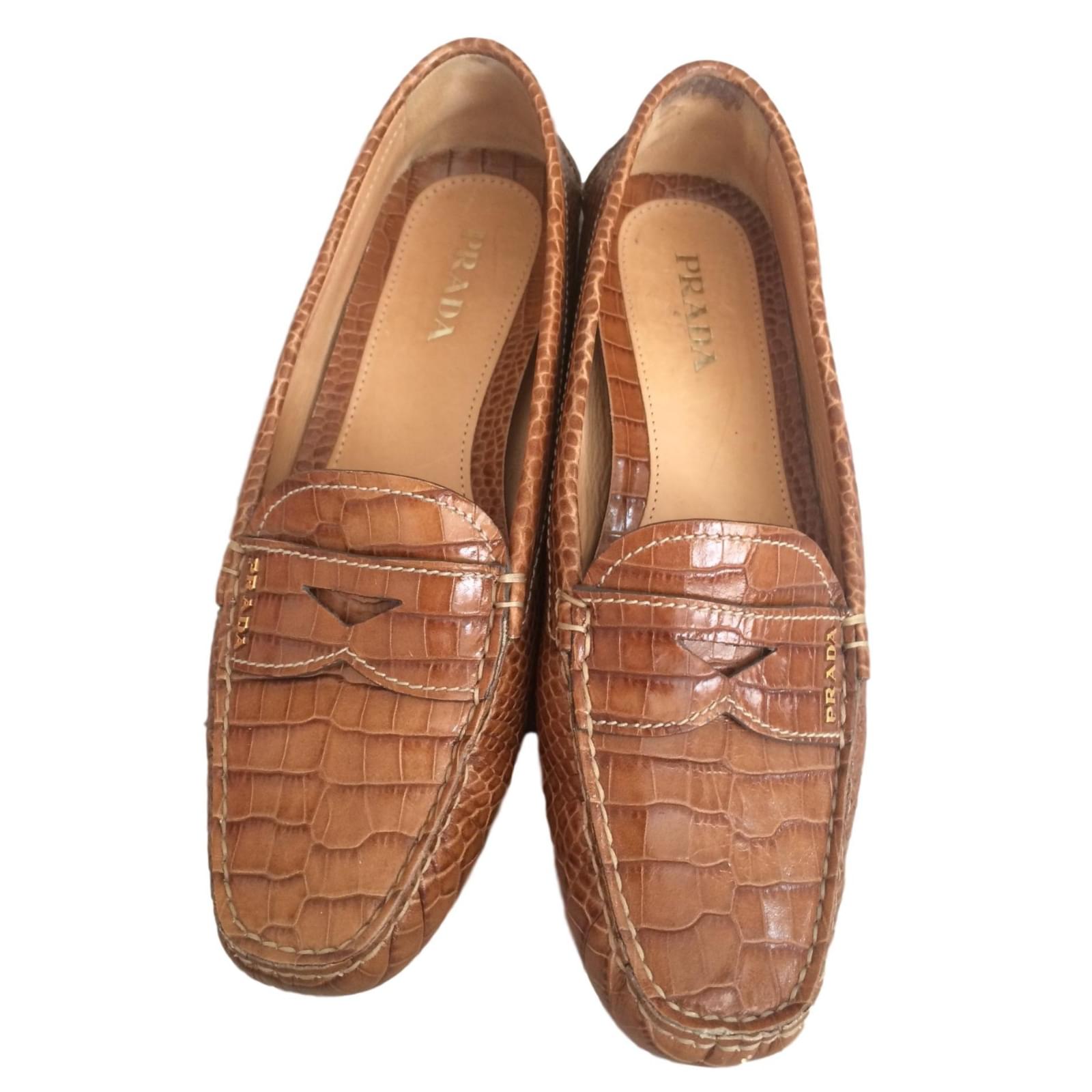 prada mocassin femme