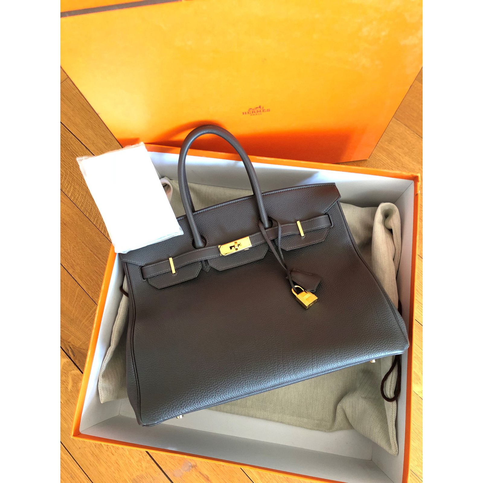 Hermès Birkin 35 Multiple colors Leather ref.841724 - Joli Closet