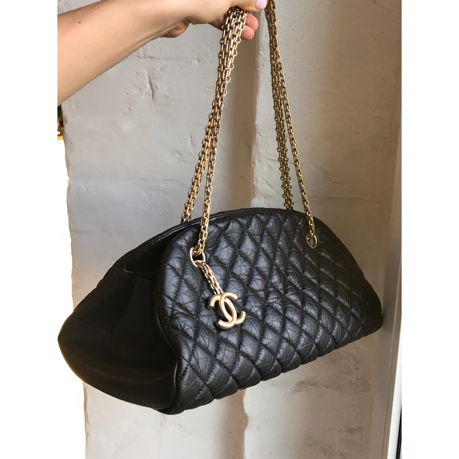 Chanel Black Mademoiselle Bowling Bag – Designer Exchange Ltd