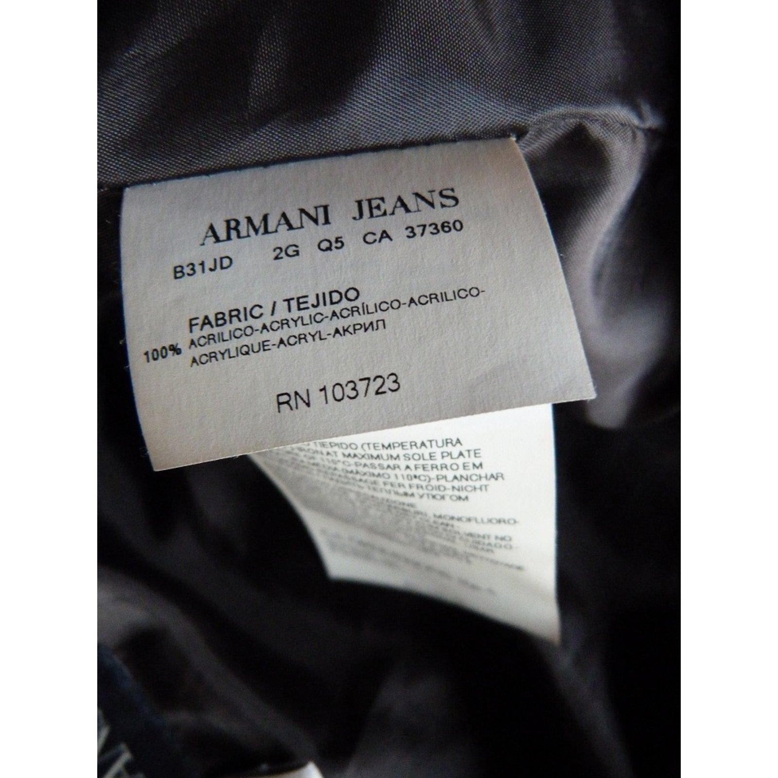 Armani Femme 103723 Veste Rn Jeans f6yb7g