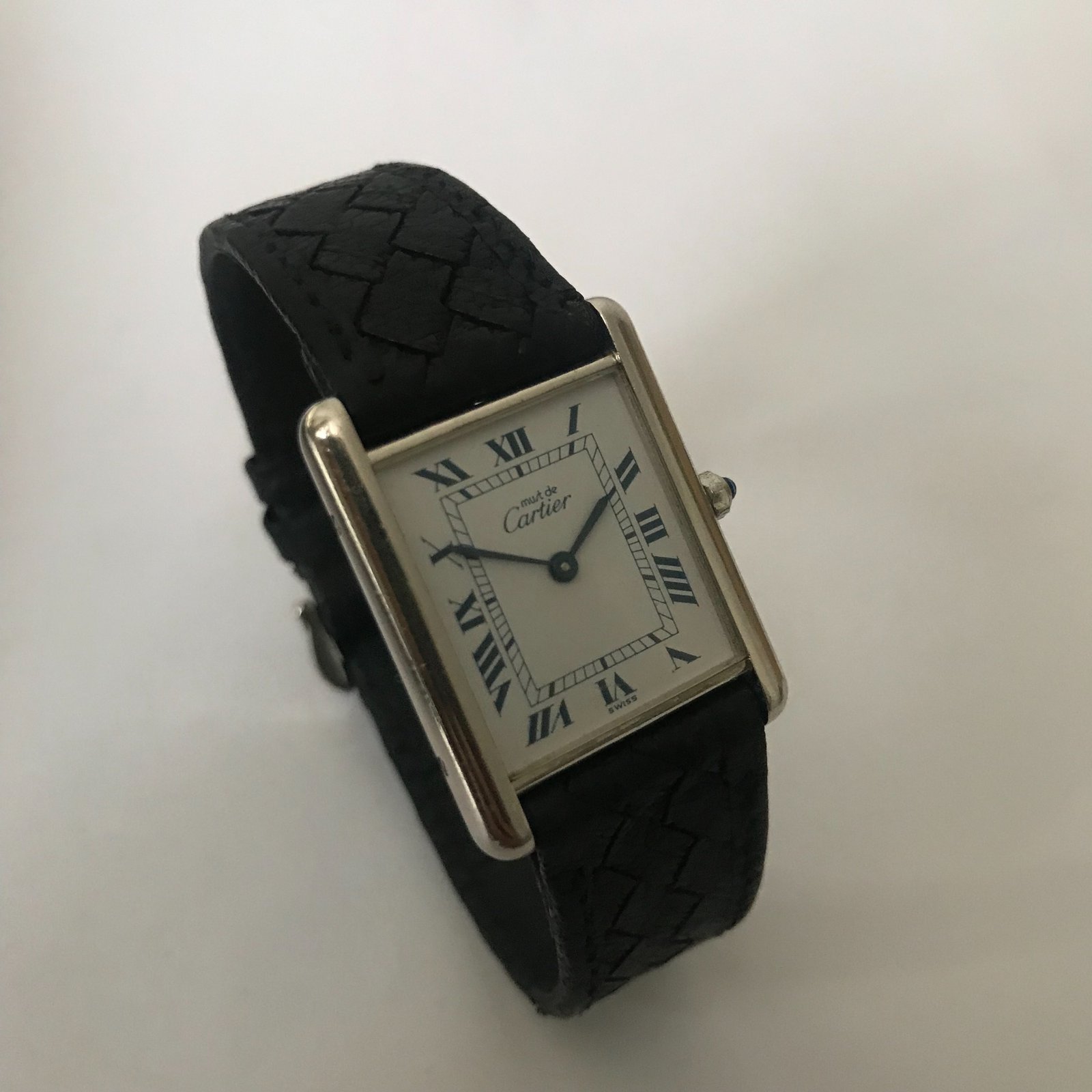 montre tank cartier femme vintage