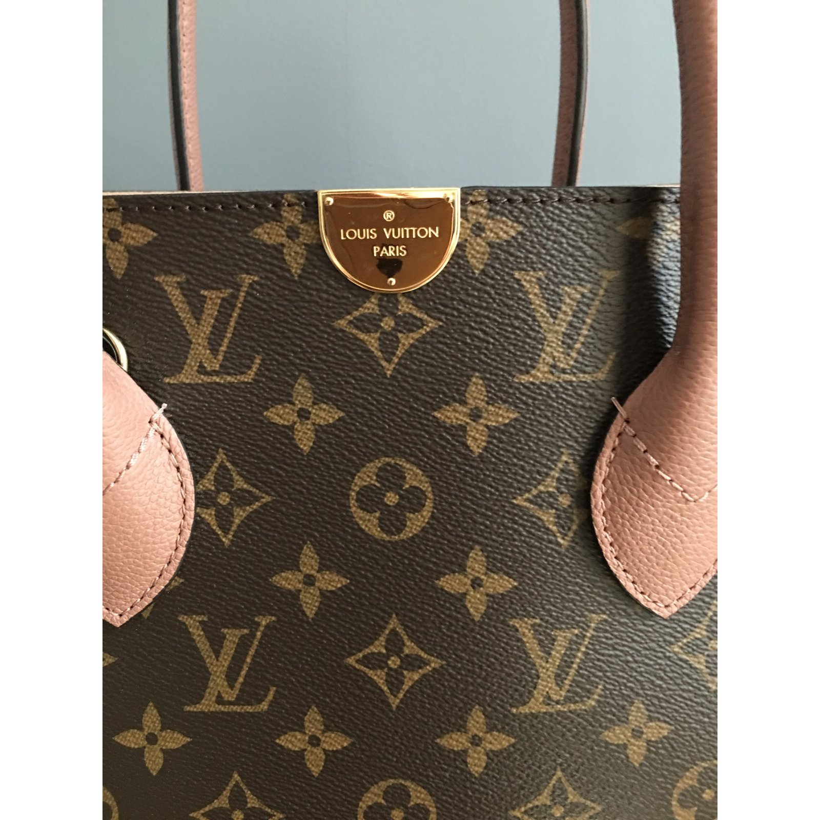 LOUIS VUITTON Femme Flandrin en Toile en Marron