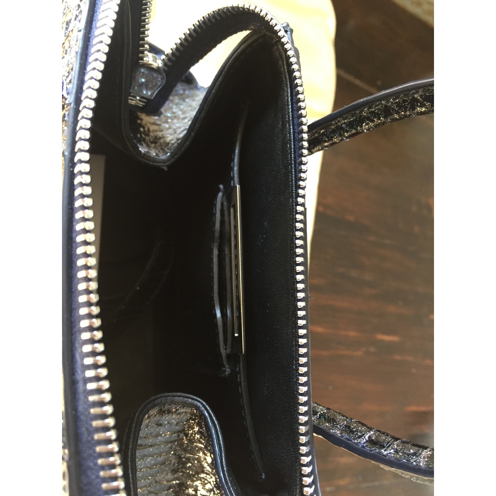 La Perla Handbags Black Python ref.79293 - Joli Closet
