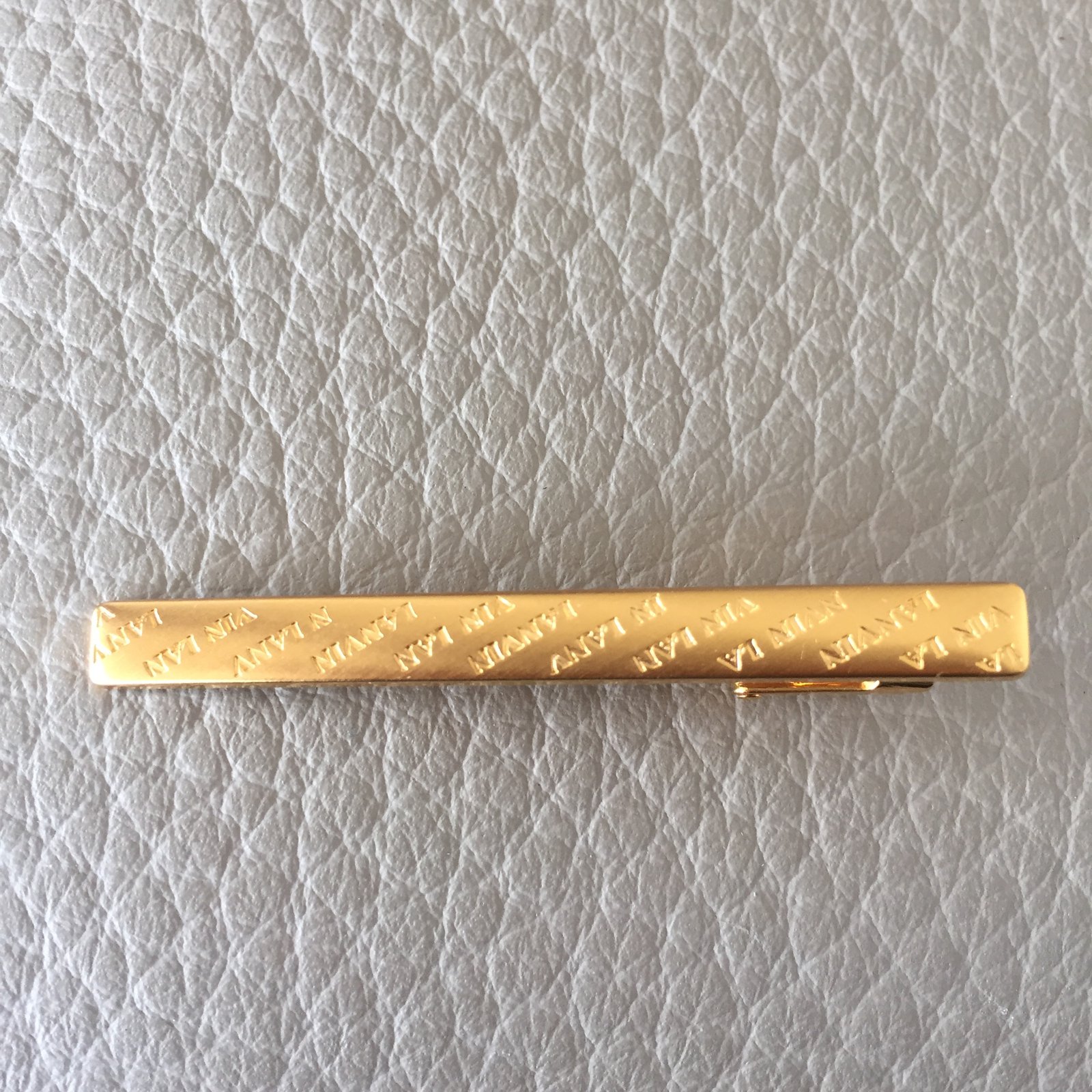 louis vuitton tie clip in golden steel with box Gold hardware ref.693286 -  Joli Closet
