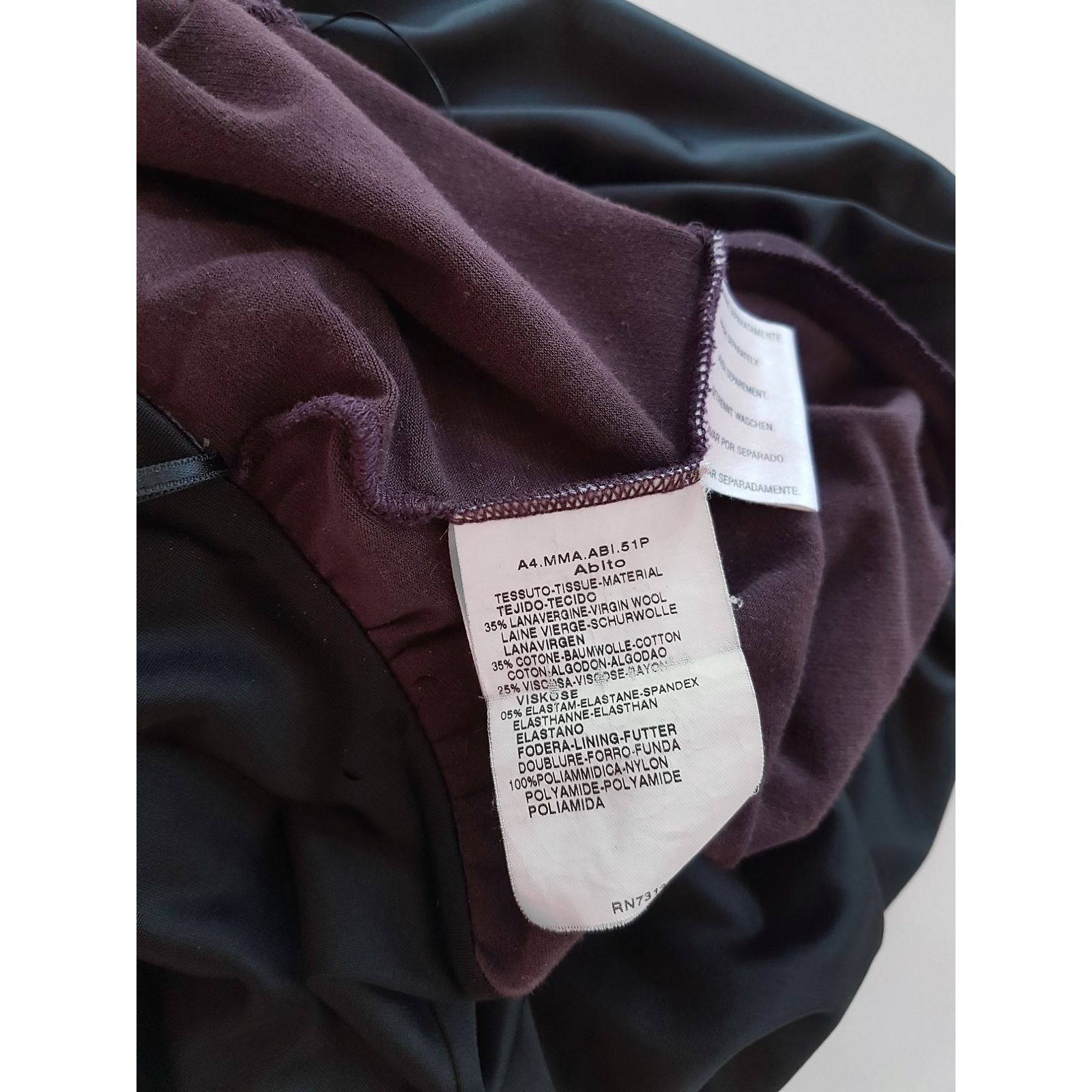 Robe Max Mara Taille 40 - Style Maxi Multicouleur Viscose - état Parfait