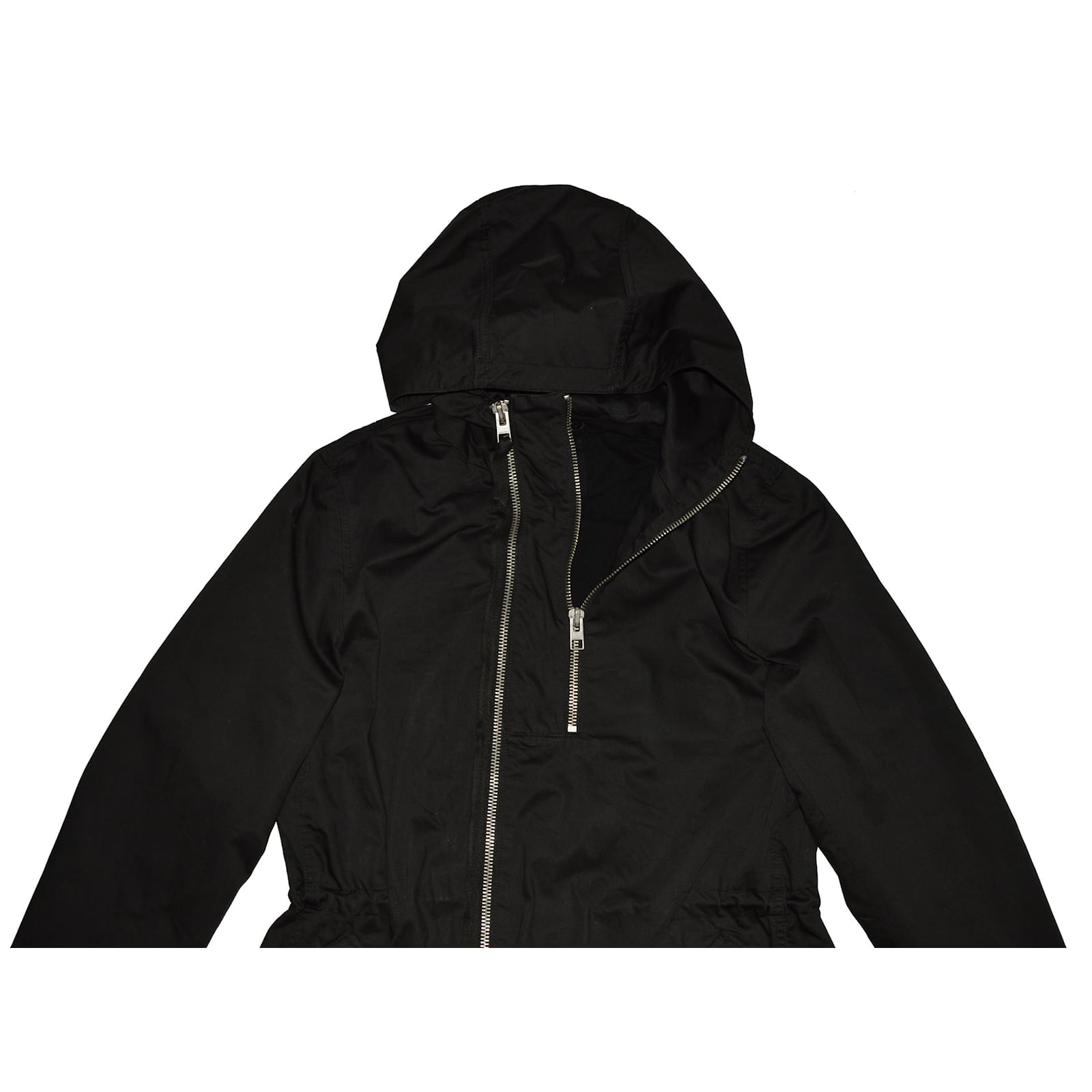 All Saints Men Coats Outerwear Black Cotton Polyester ref.79840 Joli Closet