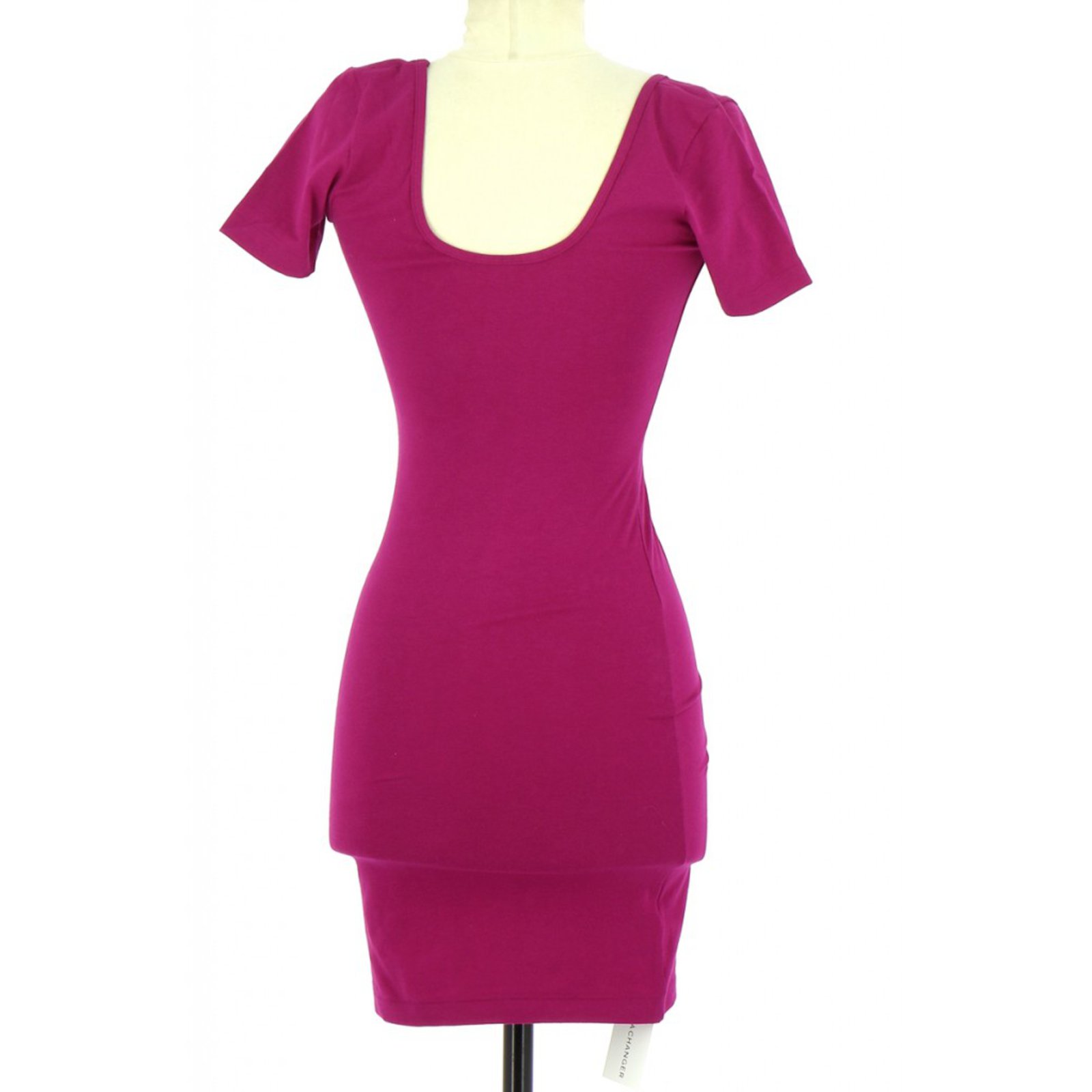 American Apparel Dress Fuschia Cotton ref.80980 - Joli Closet