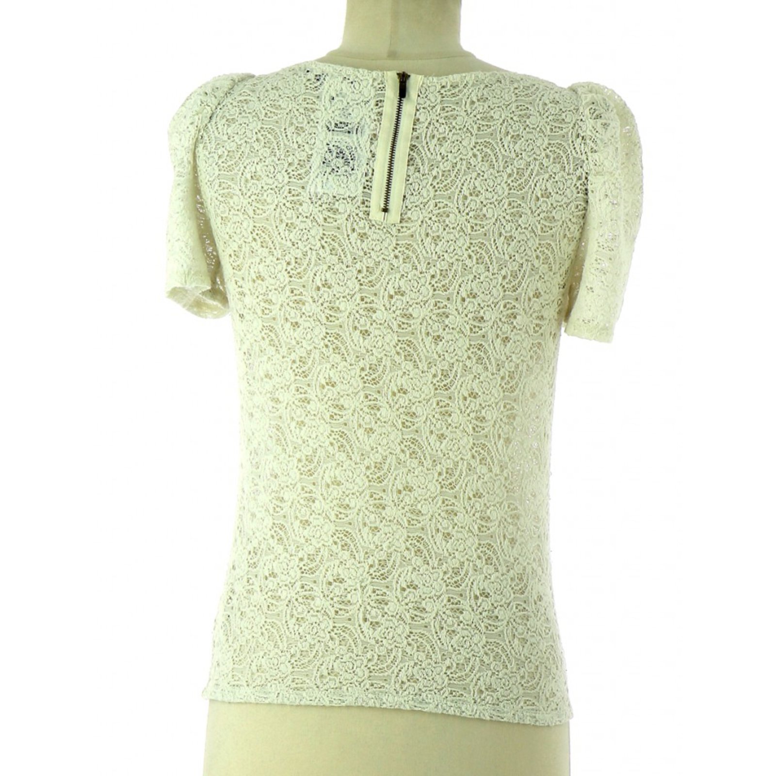 Maje Tee-Shirt White Polyamide ref.80982 - Joli Closet
