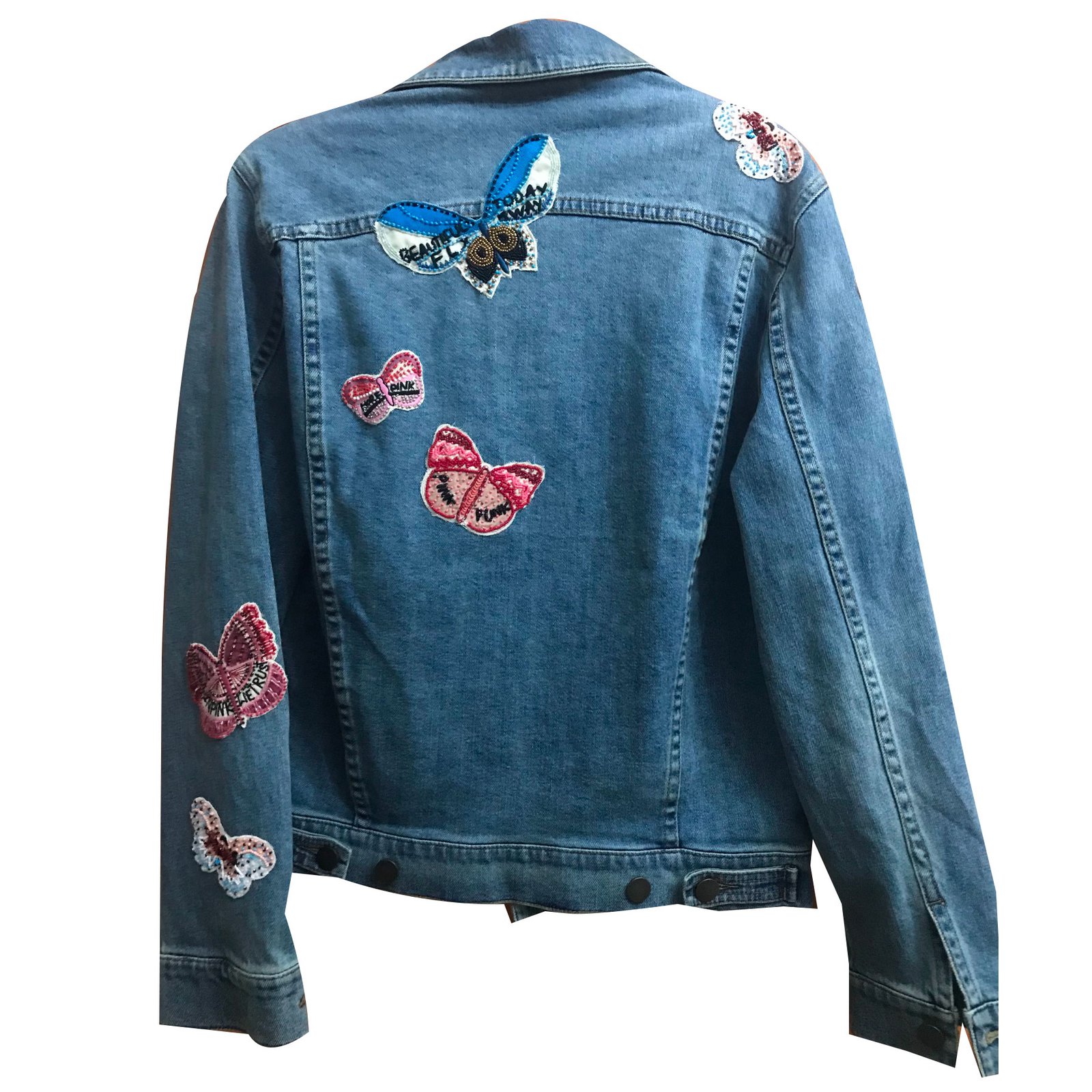 最適な価格 ジャケット・アウター VALENTINO 2015AW Butterfly Denim ...