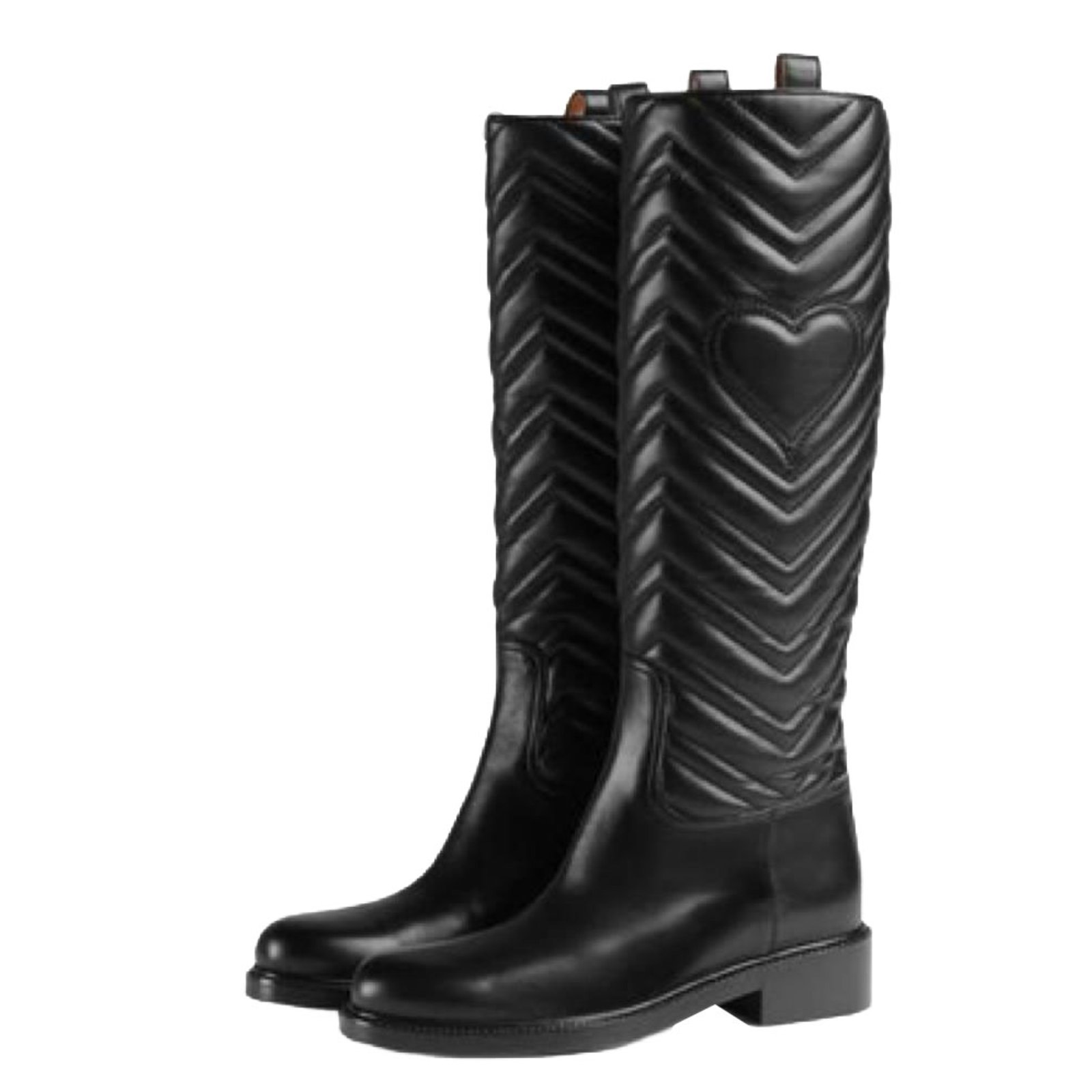 gucci-boots-black-leather-ref-82169-joli-closet