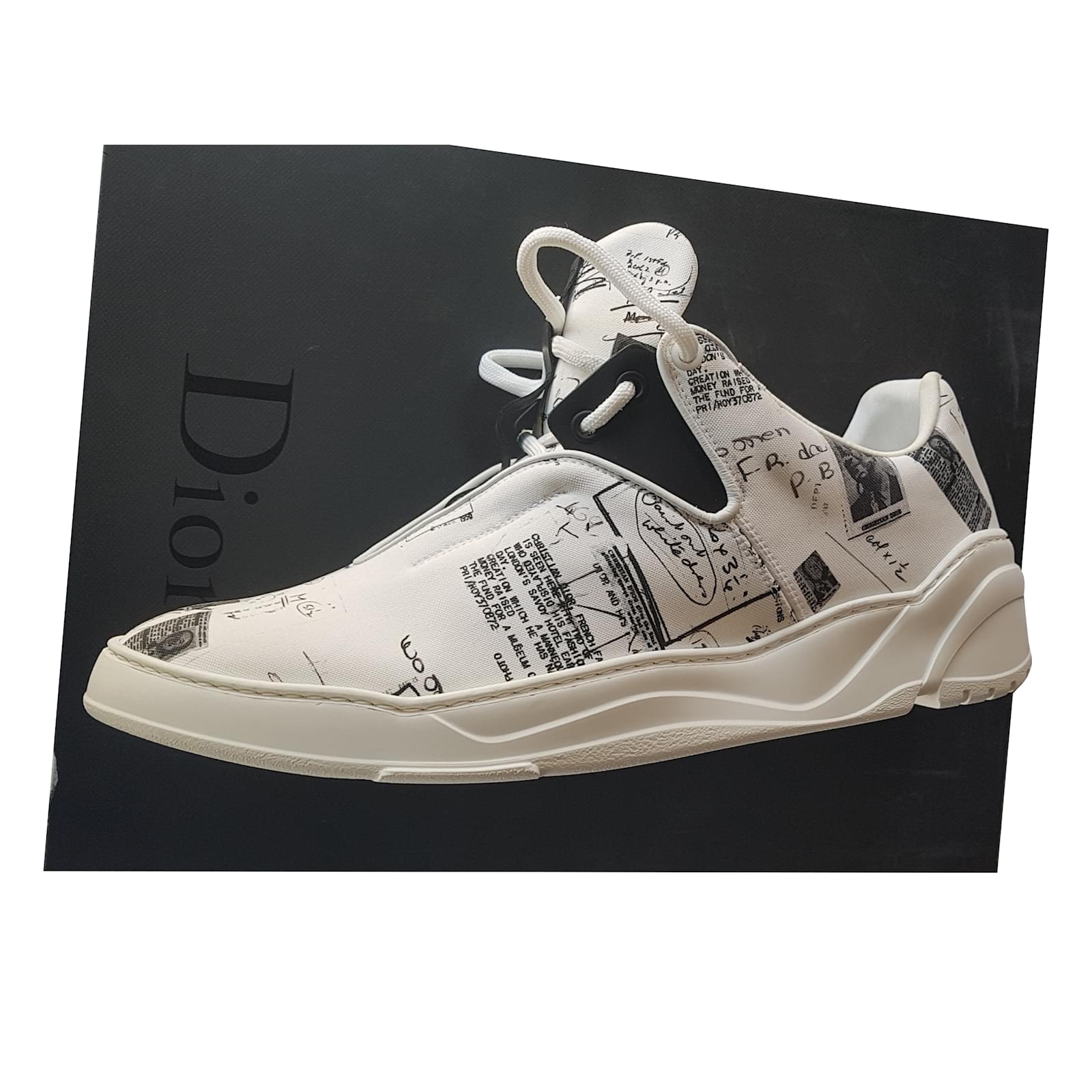 Dior sneakers White Leather ref.82593 Joli Closet