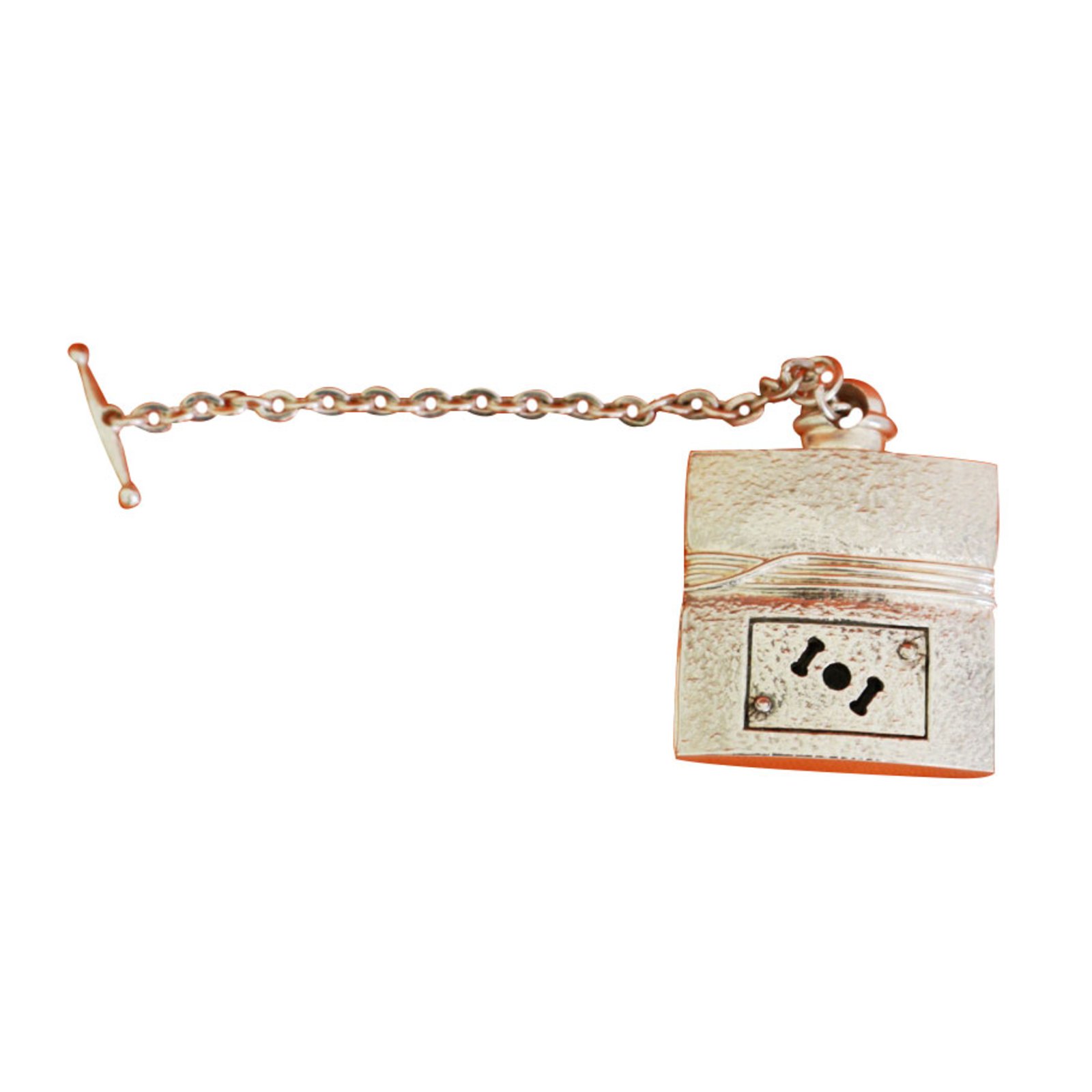 Hermès Mousqueton, porté clef, bijou de sac Acier Argenté ref.253380 - Joli  Closet