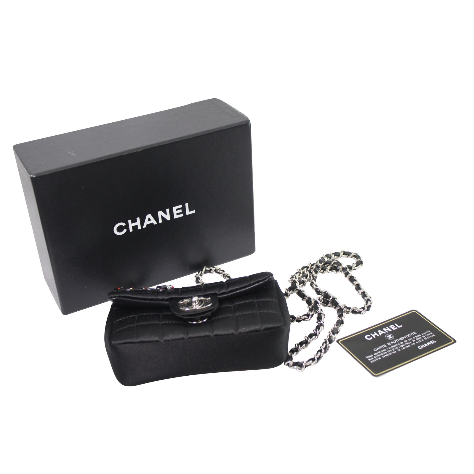 Chanel Lipstick Black Silk ref.83617 - Joli Closet