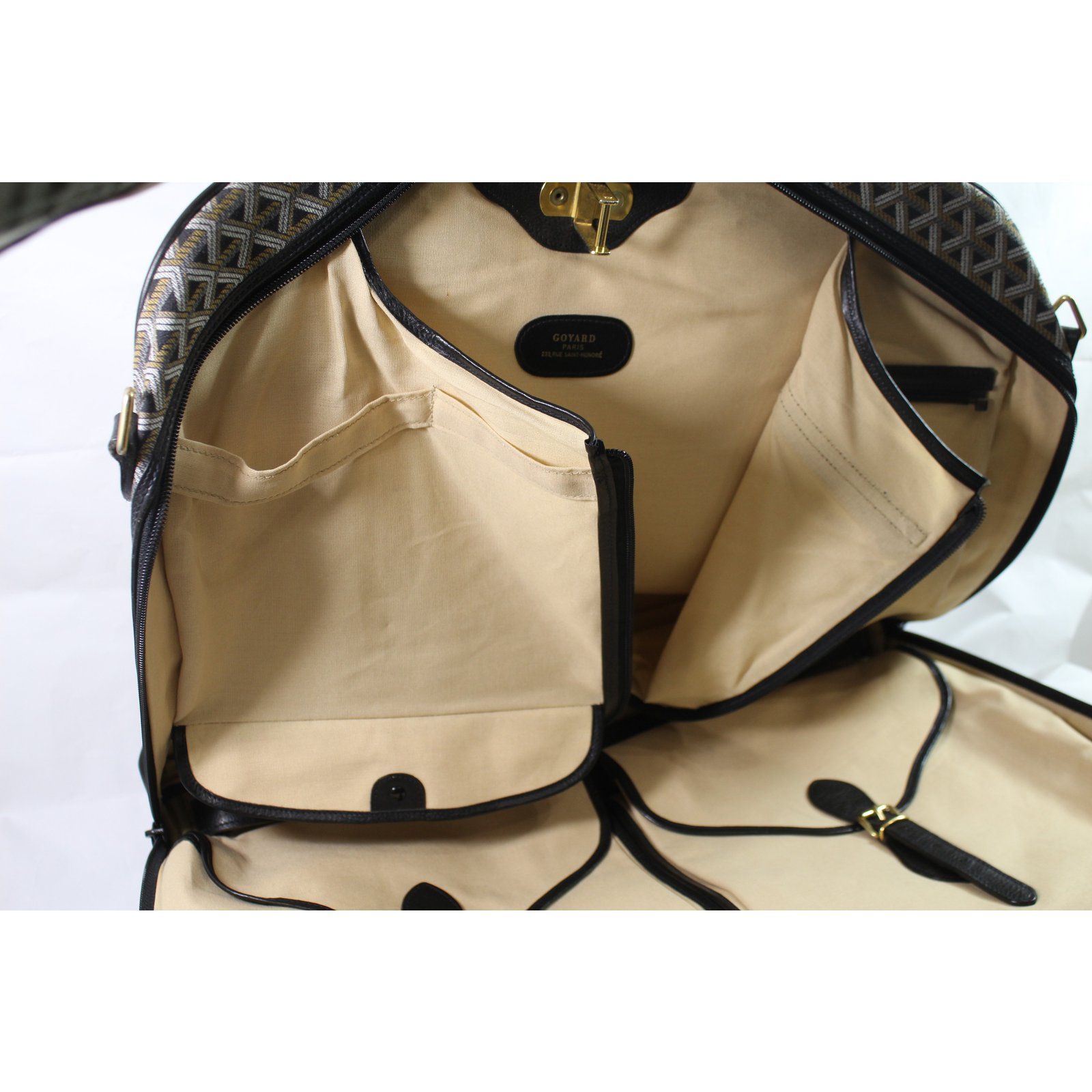 Goyard Travel bag Grey Cloth ref.63500 - Joli Closet
