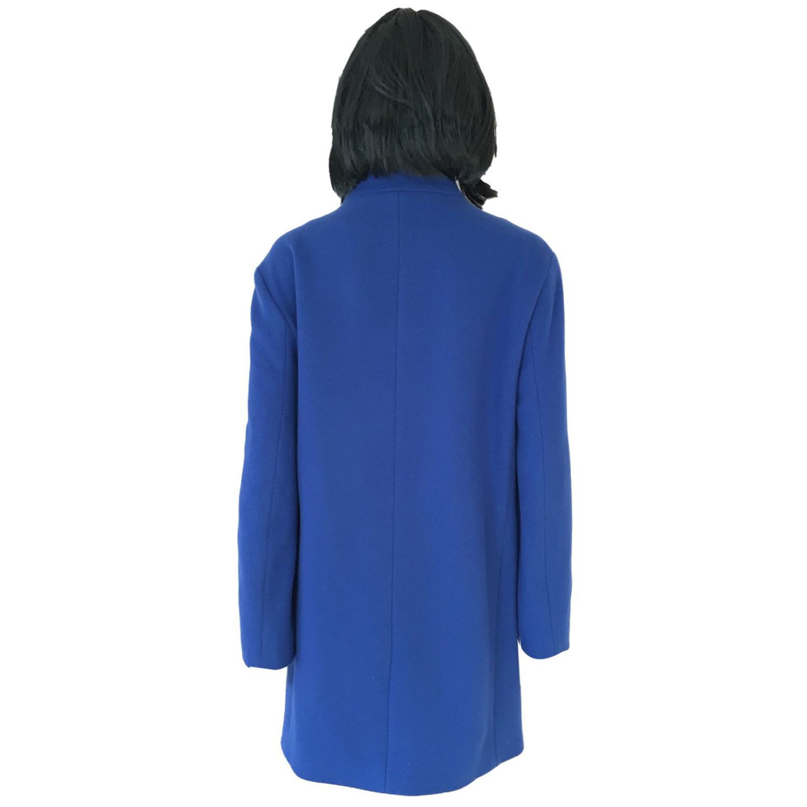 caroll manteau bleu
