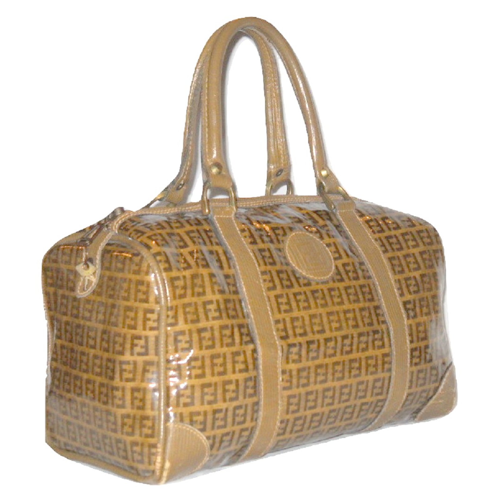 Sold at Auction: FENDI BAG A 70S FENDI BROWN/IVORY WOVEN LEATHER POCHETTE,  GENERAL CONDITIONS GRADING B/C (SIGNS OF WEAR)