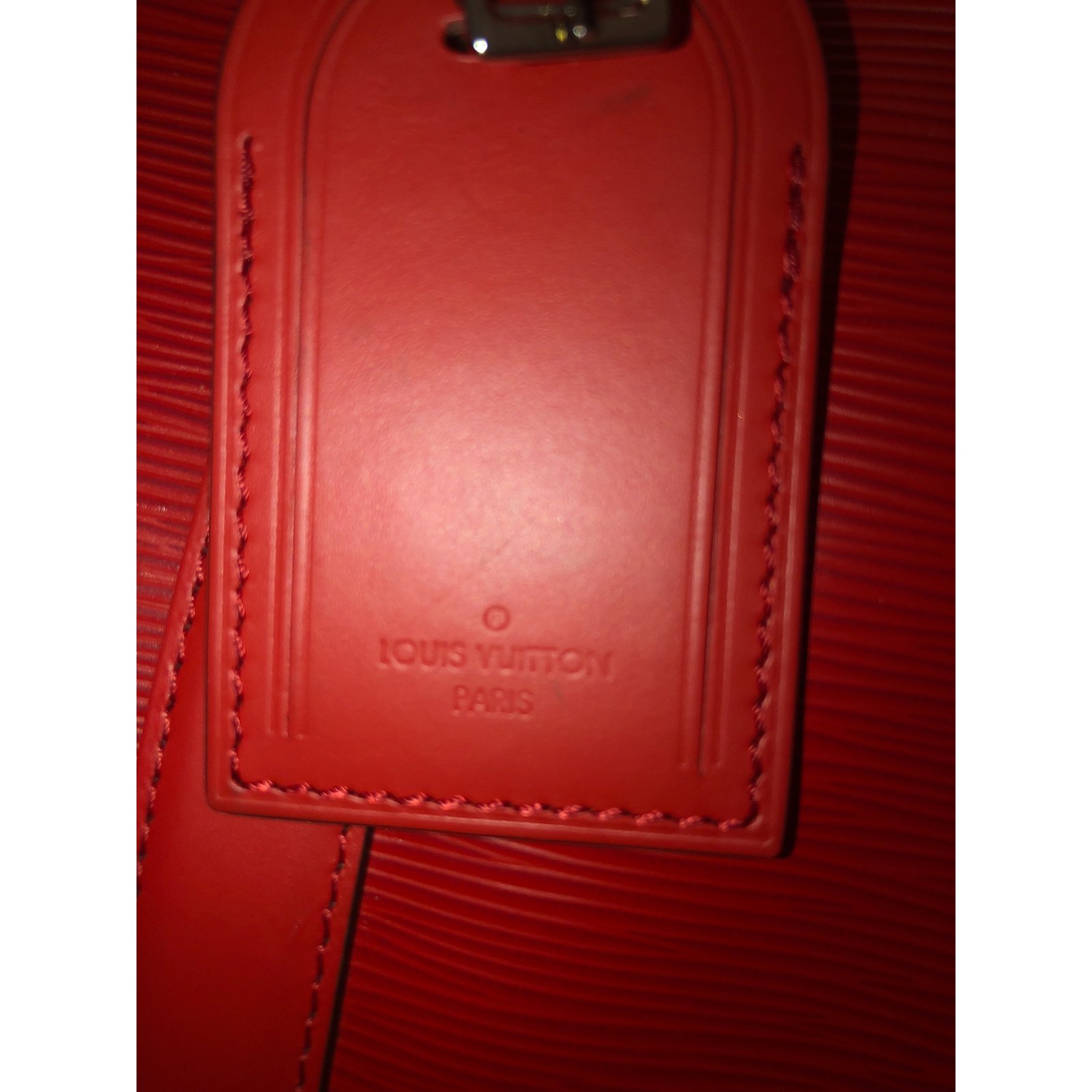 En cuir Louis Vuitton x Supreme Rouge taille 48 FR en Cuir - 35410510