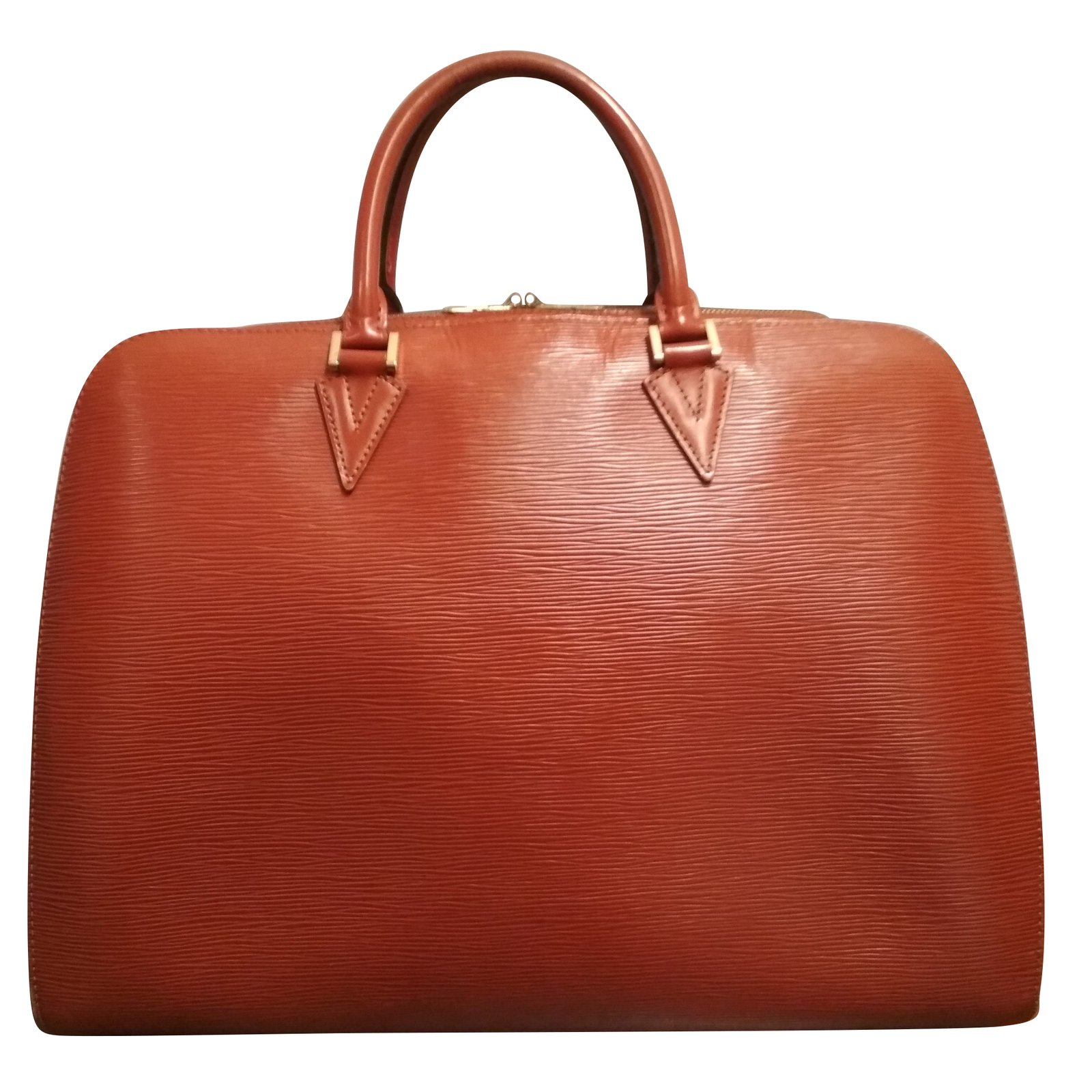 Louis Vuitton Red Epi Leather Saint Cloud GM Bag - Yoogi's Closet