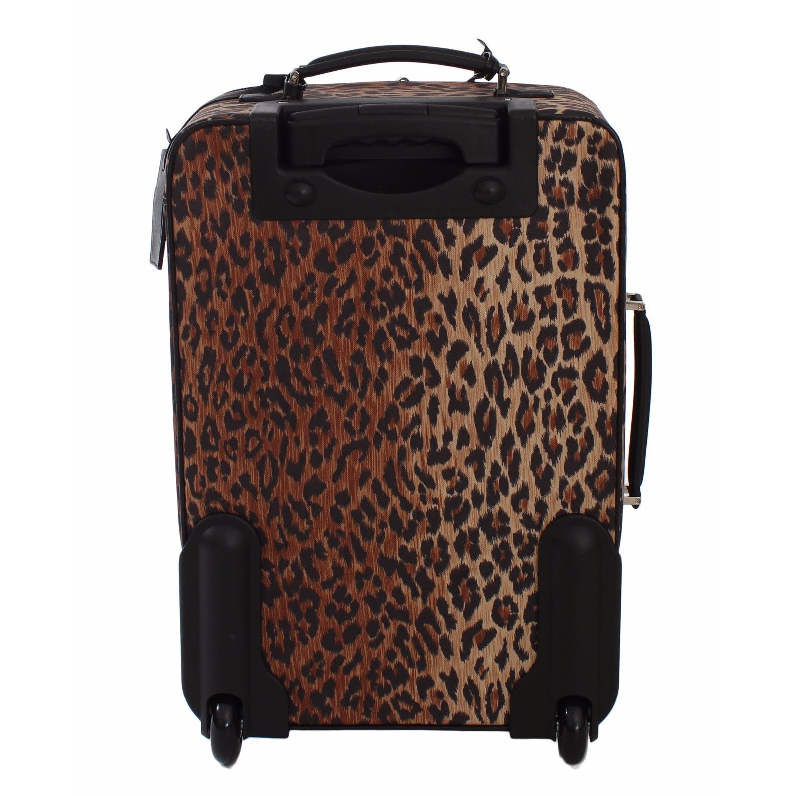 Dolce & Gabbana Travel bag Leopard print Leather Cotton ref.86474 ...